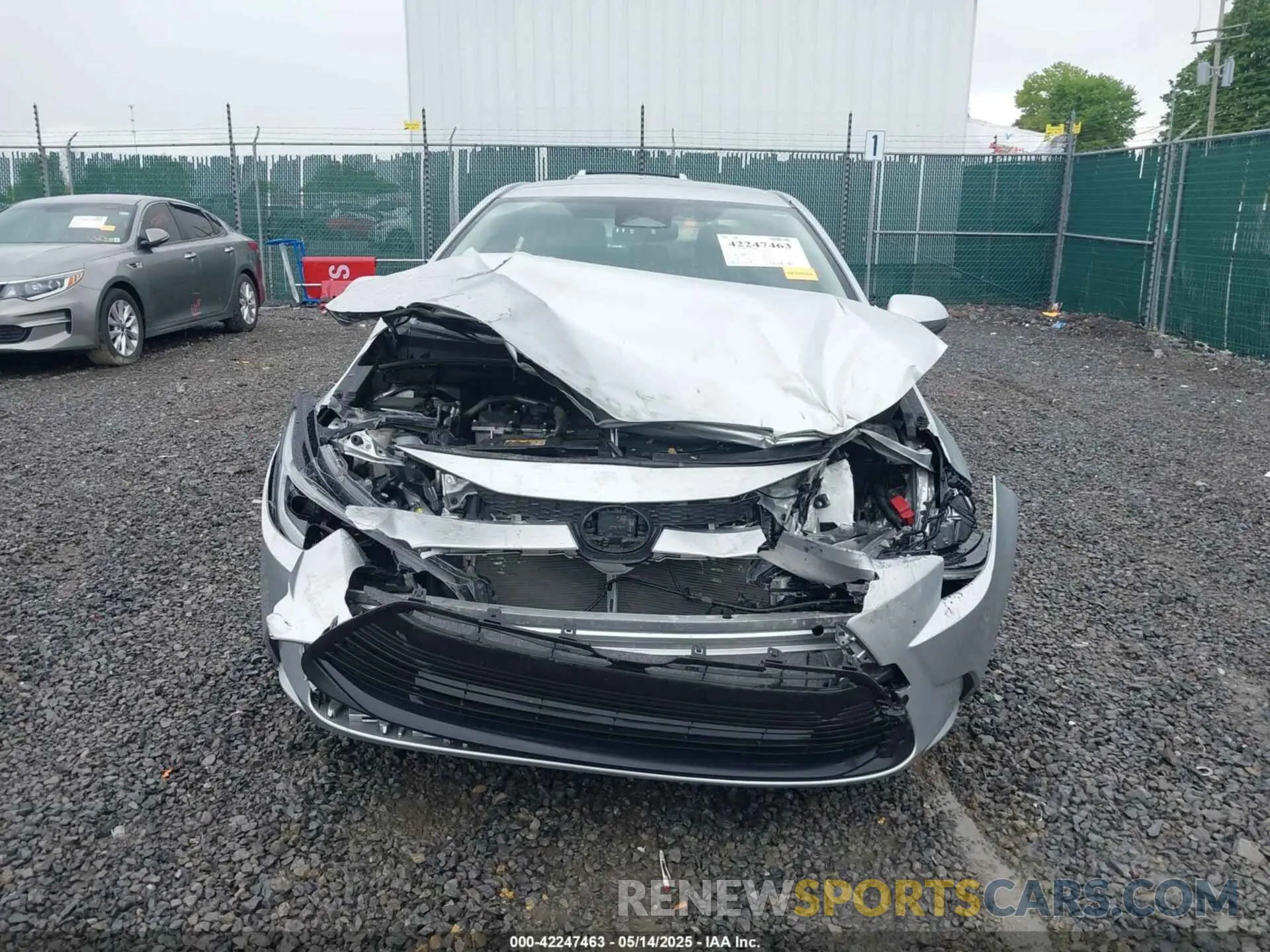 6 Photograph of a damaged car JTDBCMFE2P3019314 TOYOTA COROLLA 2023