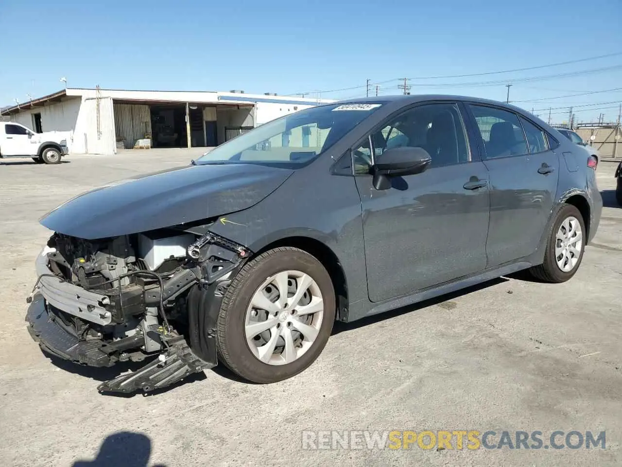 1 Photograph of a damaged car JTDBCMFE2P3022391 TOYOTA COROLLA 2023