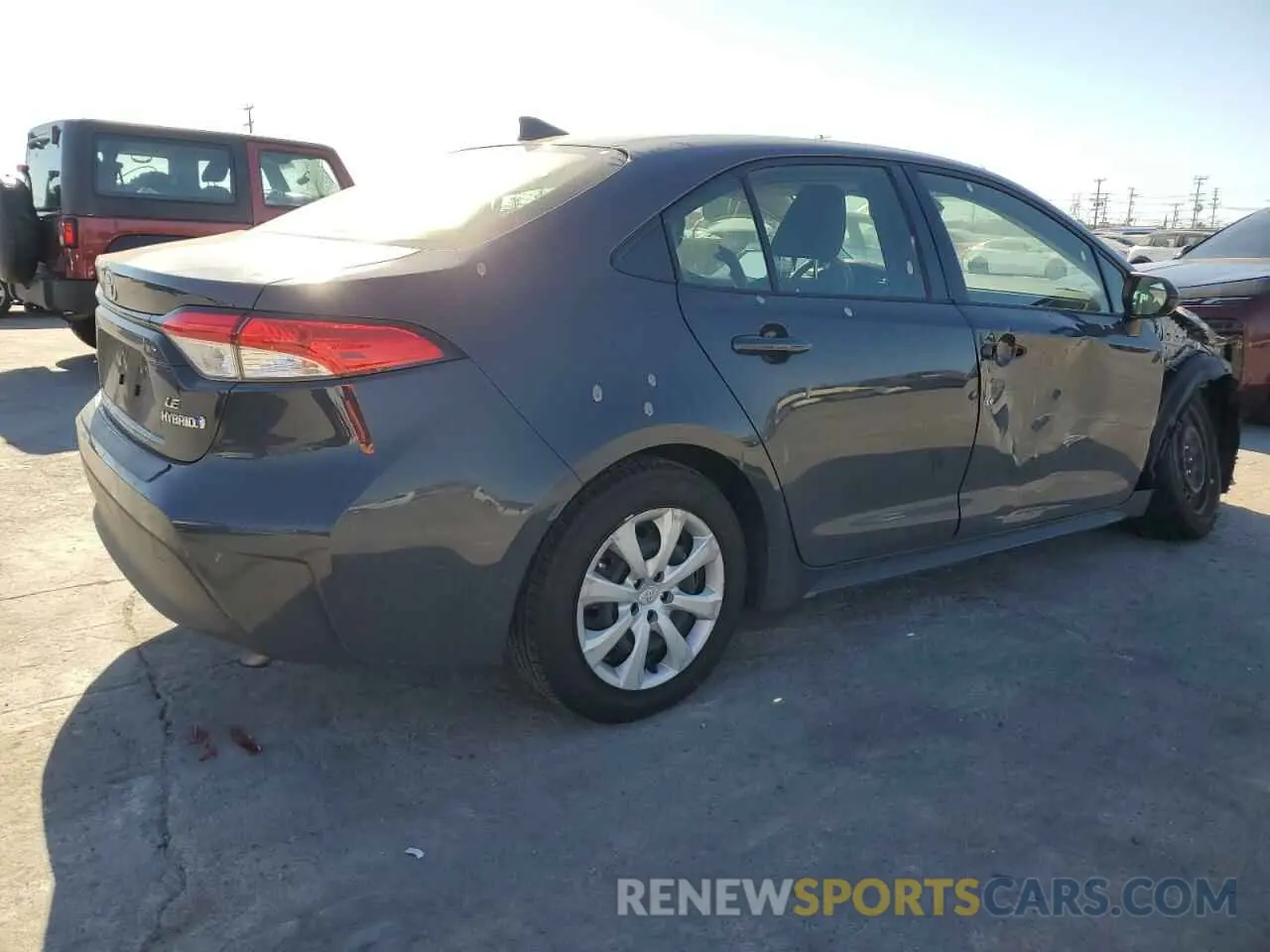 3 Photograph of a damaged car JTDBCMFE2P3022391 TOYOTA COROLLA 2023