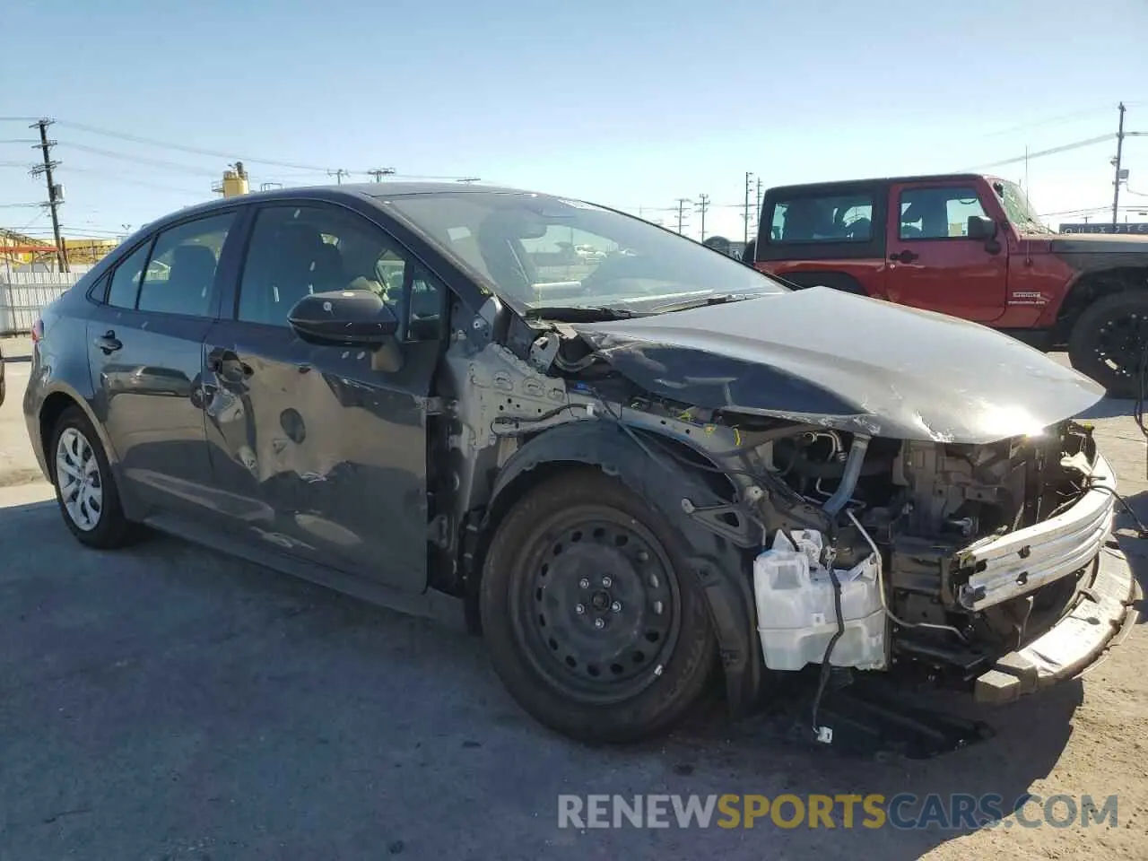 4 Photograph of a damaged car JTDBCMFE2P3022391 TOYOTA COROLLA 2023