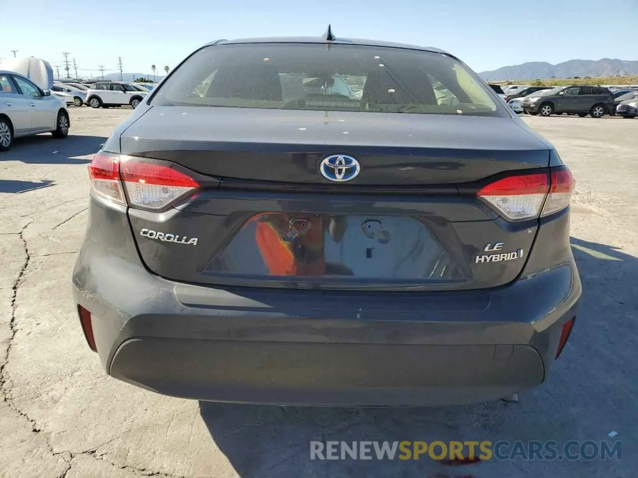6 Photograph of a damaged car JTDBCMFE2P3022391 TOYOTA COROLLA 2023