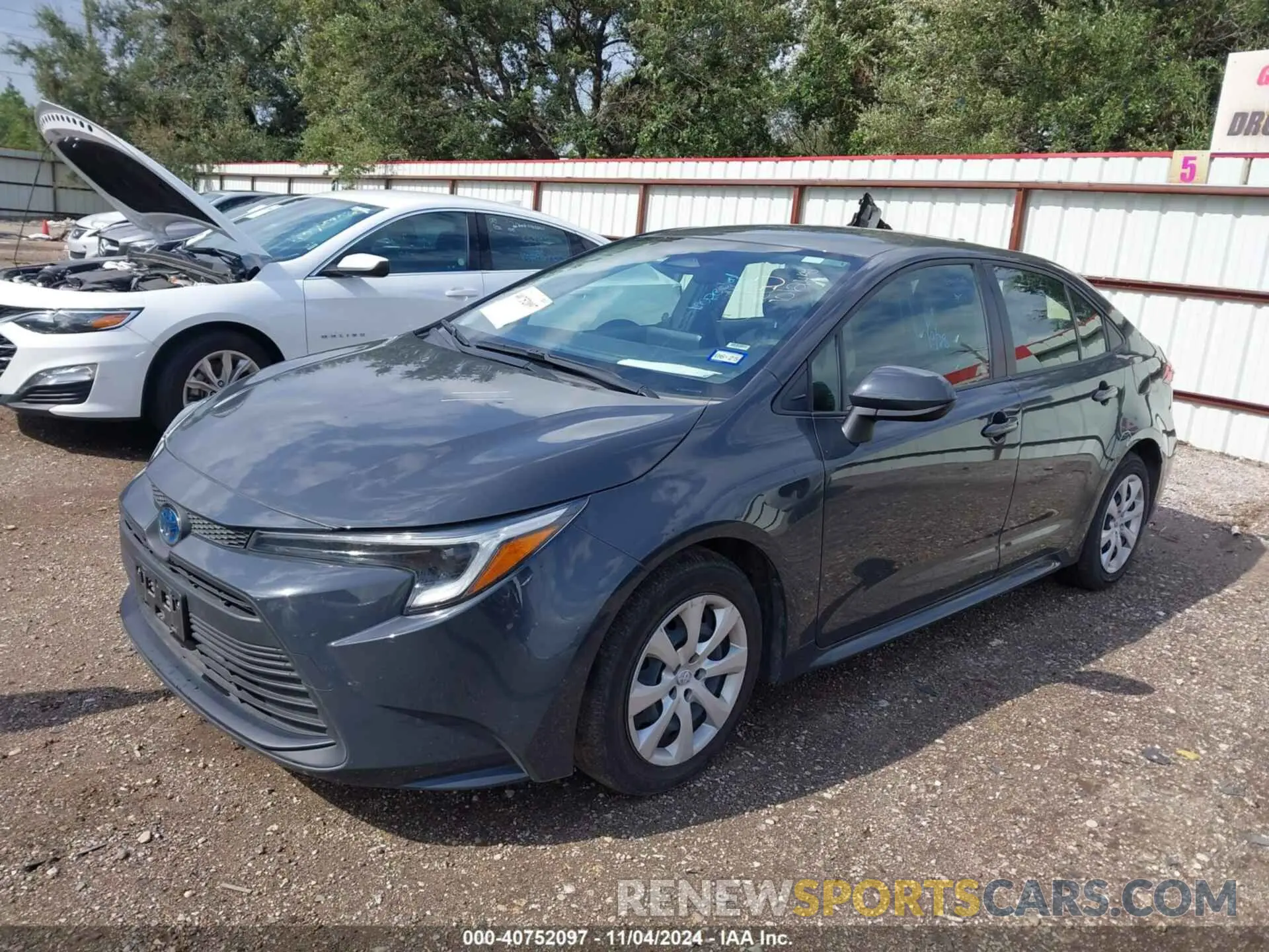 2 Photograph of a damaged car JTDBCMFE2P3022925 TOYOTA COROLLA 2023