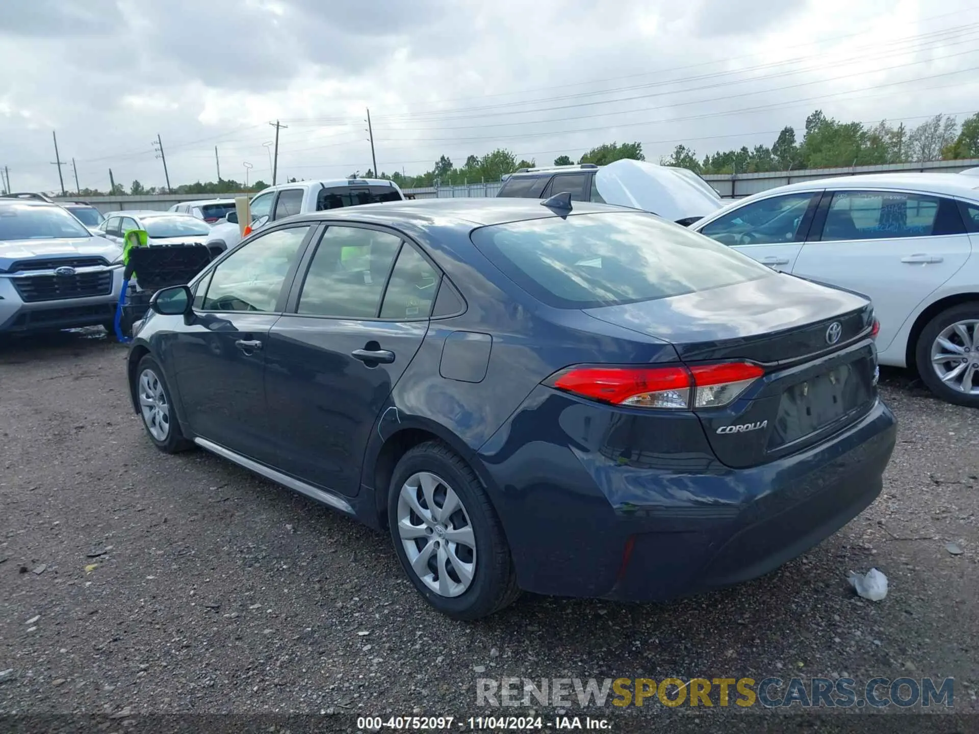 3 Photograph of a damaged car JTDBCMFE2P3022925 TOYOTA COROLLA 2023