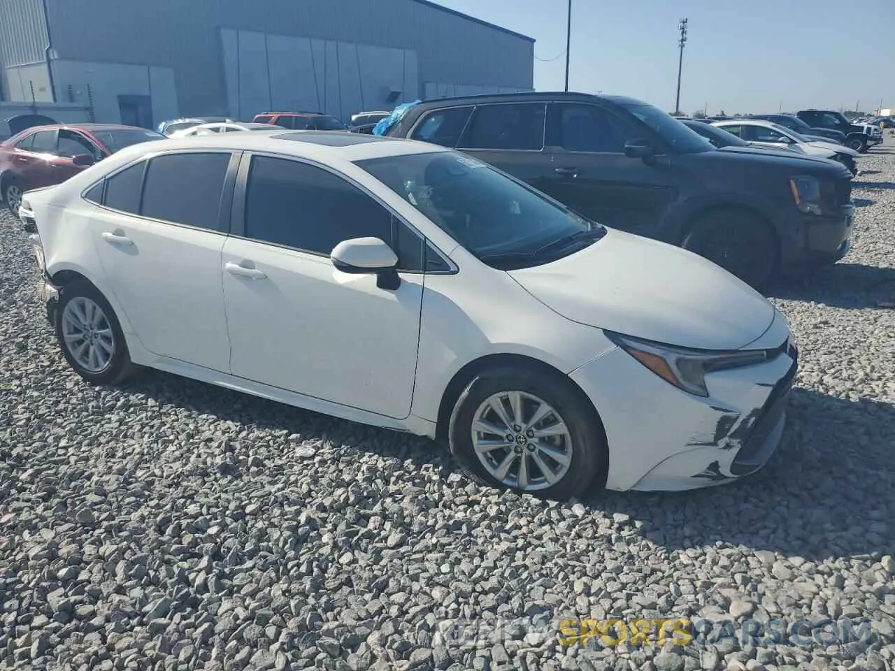4 Photograph of a damaged car JTDBCMFE2P3025808 TOYOTA COROLLA 2023