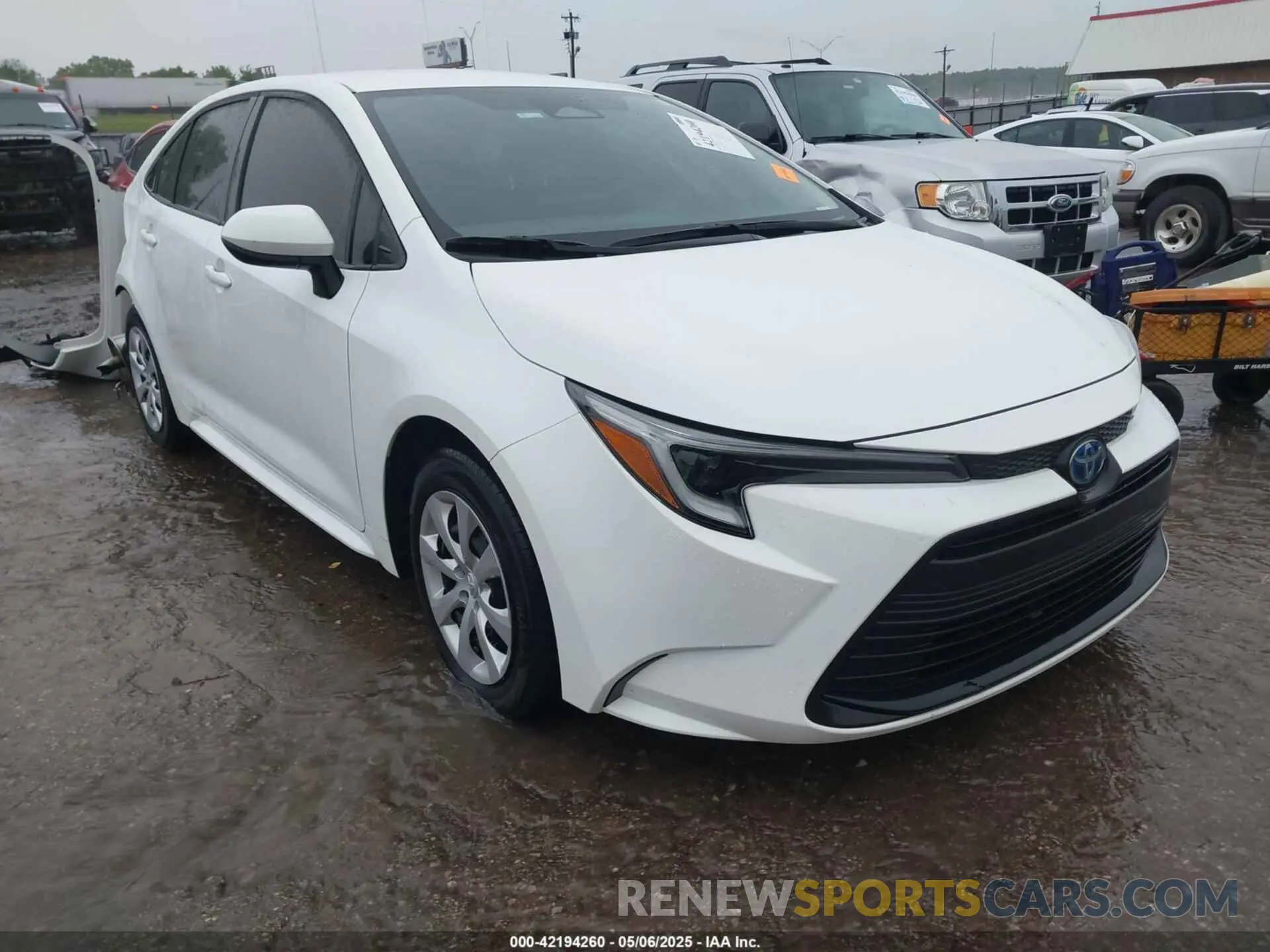 1 Photograph of a damaged car JTDBCMFE2P3026134 TOYOTA COROLLA 2023