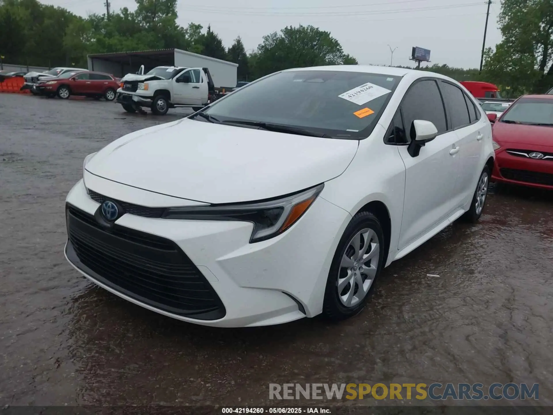 2 Photograph of a damaged car JTDBCMFE2P3026134 TOYOTA COROLLA 2023
