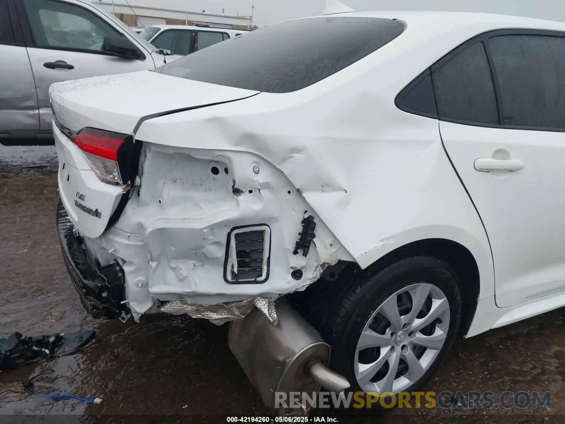 6 Photograph of a damaged car JTDBCMFE2P3026134 TOYOTA COROLLA 2023