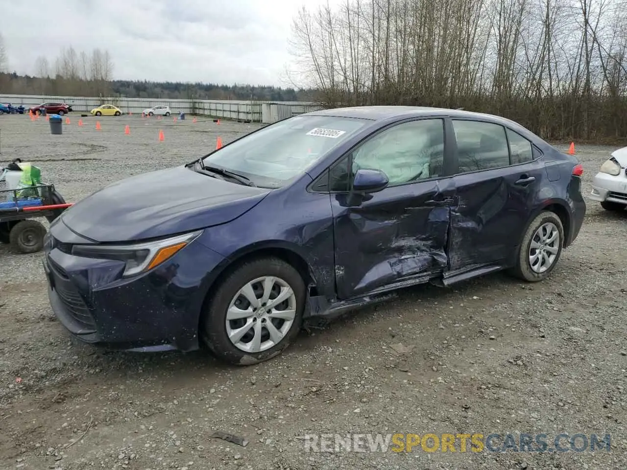 1 Photograph of a damaged car JTDBCMFE2PJ005635 TOYOTA COROLLA 2023