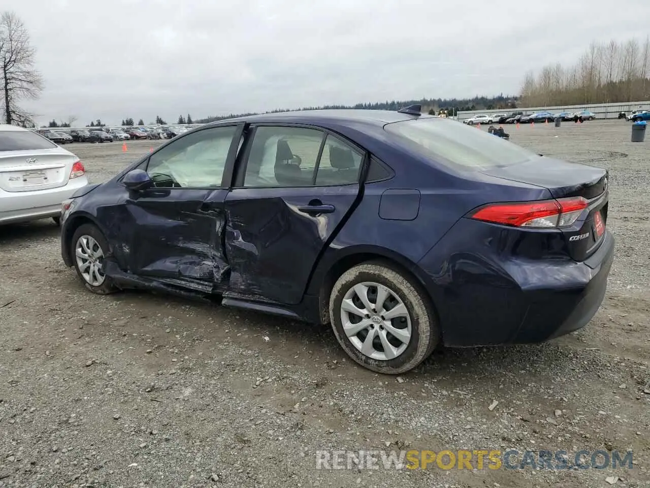 2 Photograph of a damaged car JTDBCMFE2PJ005635 TOYOTA COROLLA 2023