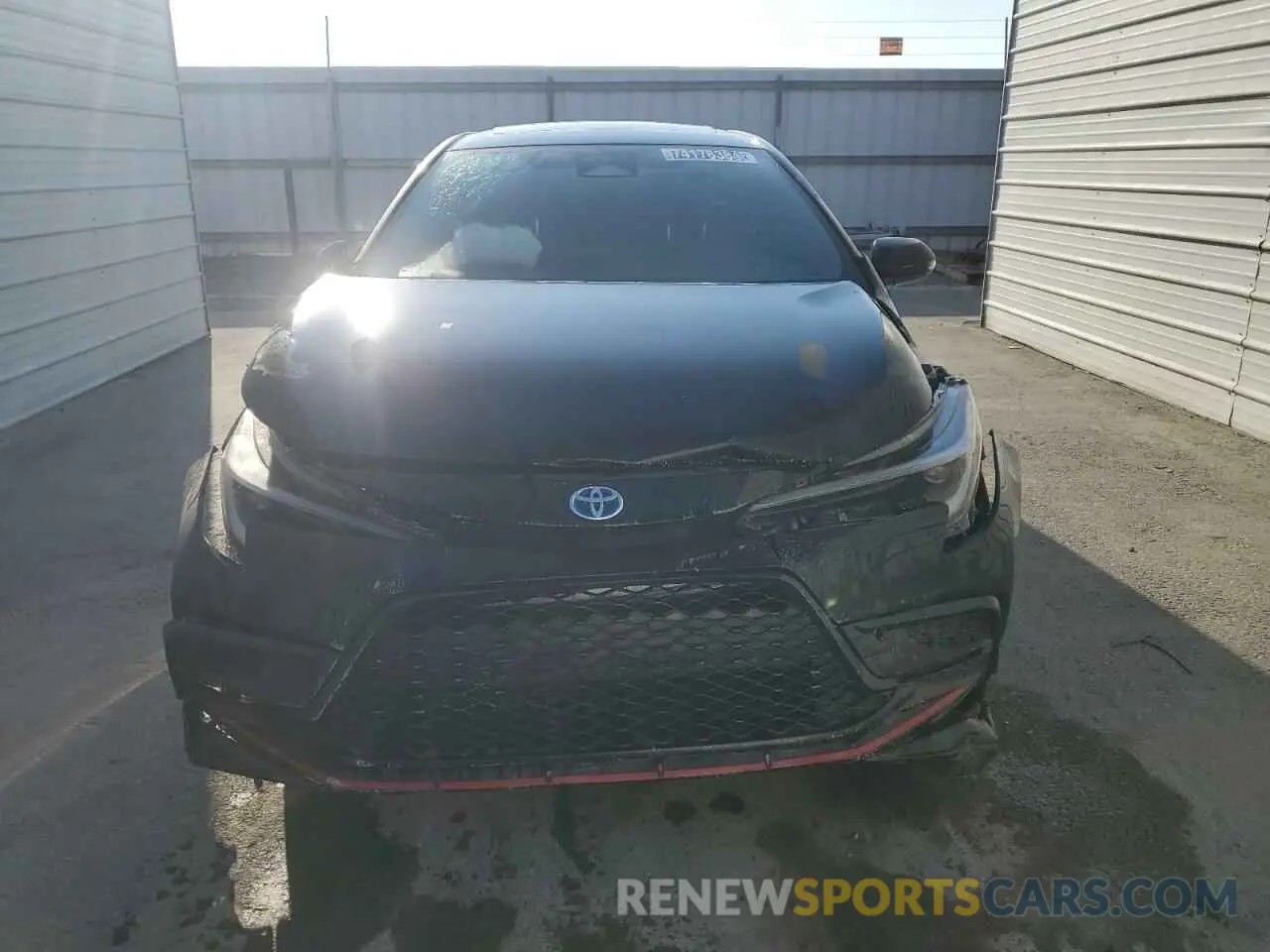 5 Photograph of a damaged car JTDBCMFE2PJ007966 TOYOTA COROLLA 2023