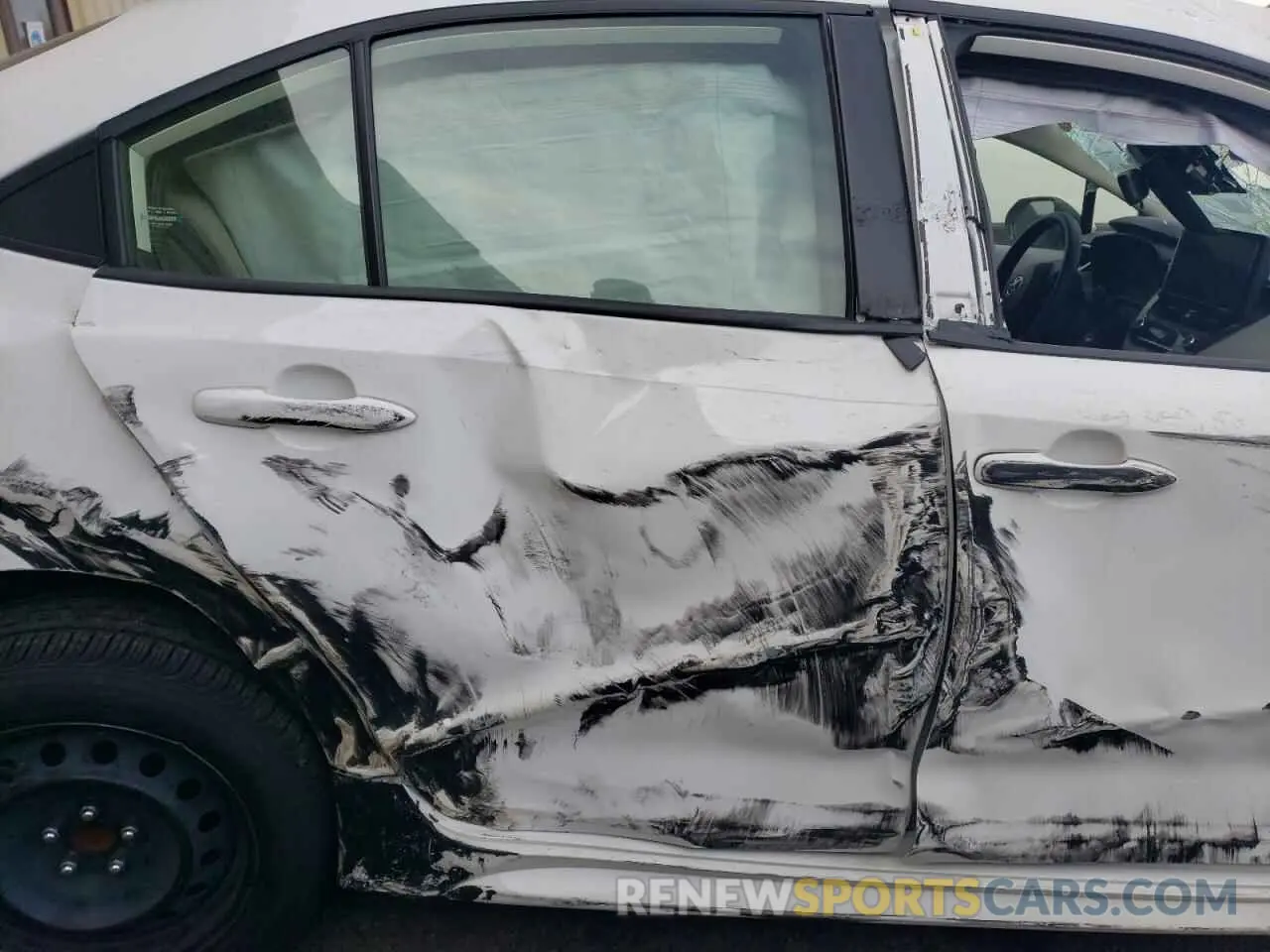 10 Photograph of a damaged car JTDBCMFE2PJ008048 TOYOTA COROLLA 2023