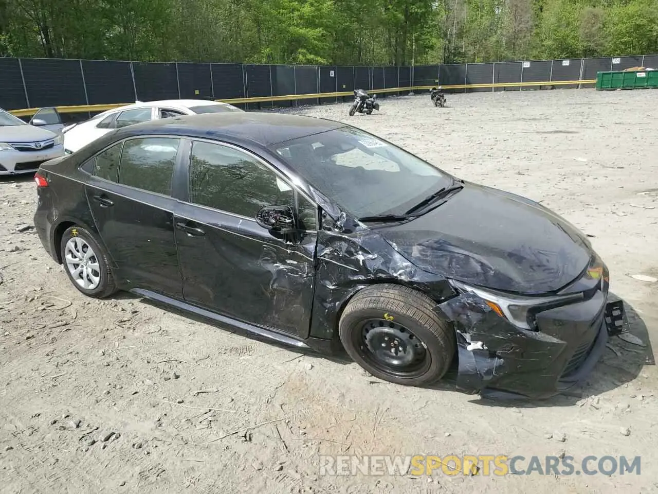 4 Photograph of a damaged car JTDBCMFE2PJ010995 TOYOTA COROLLA 2023