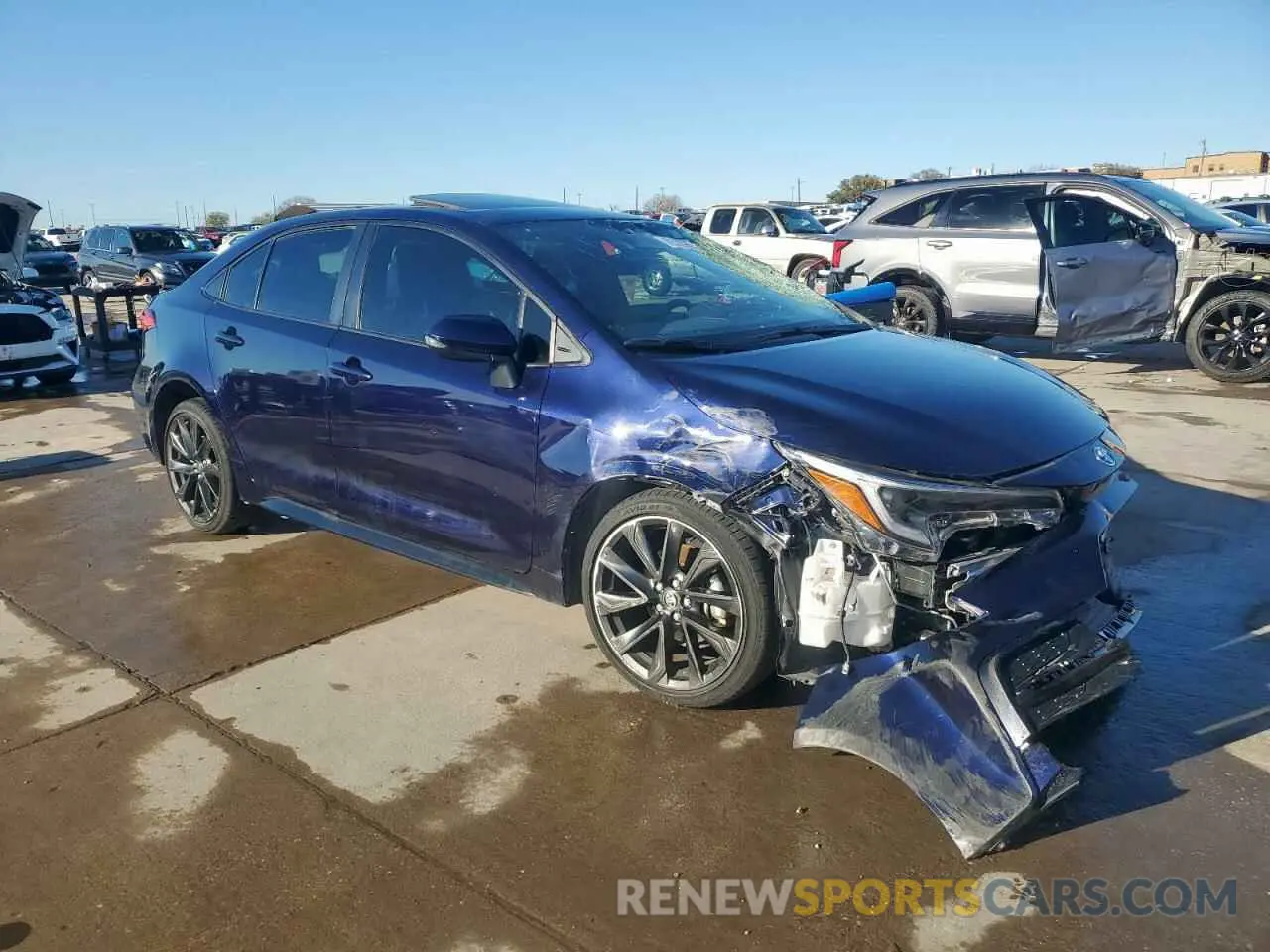 4 Photograph of a damaged car JTDBCMFE2PJ014495 TOYOTA COROLLA 2023