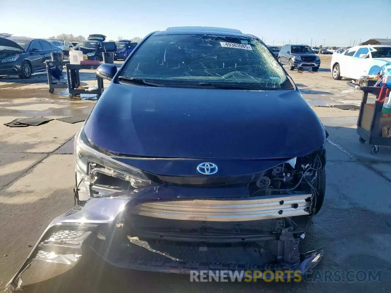 5 Photograph of a damaged car JTDBCMFE2PJ014495 TOYOTA COROLLA 2023