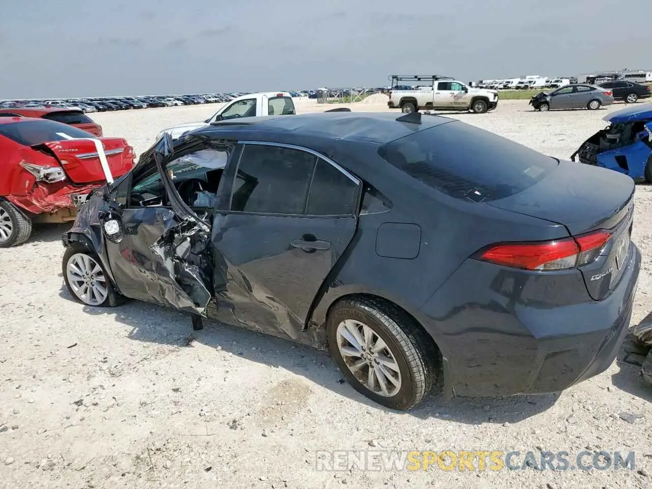 2 Photograph of a damaged car JTDBCMFE3P3006927 TOYOTA COROLLA 2023