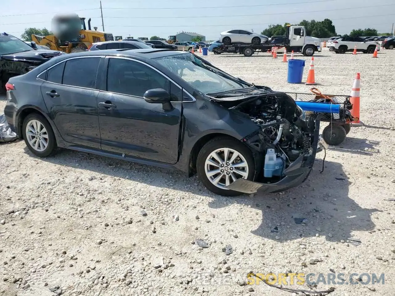 4 Photograph of a damaged car JTDBCMFE3P3006927 TOYOTA COROLLA 2023