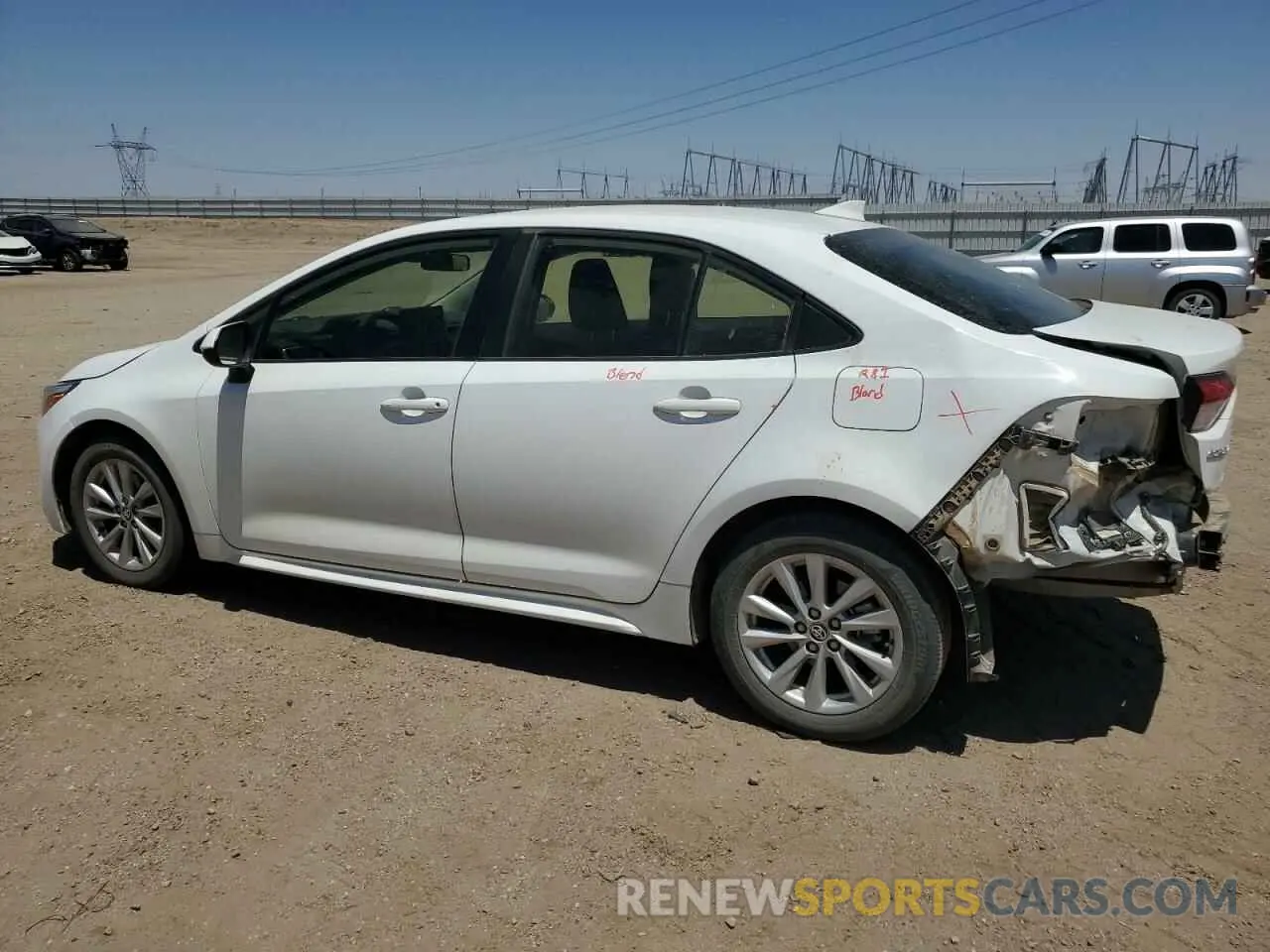 2 Photograph of a damaged car JTDBCMFE3P3009858 TOYOTA COROLLA 2023