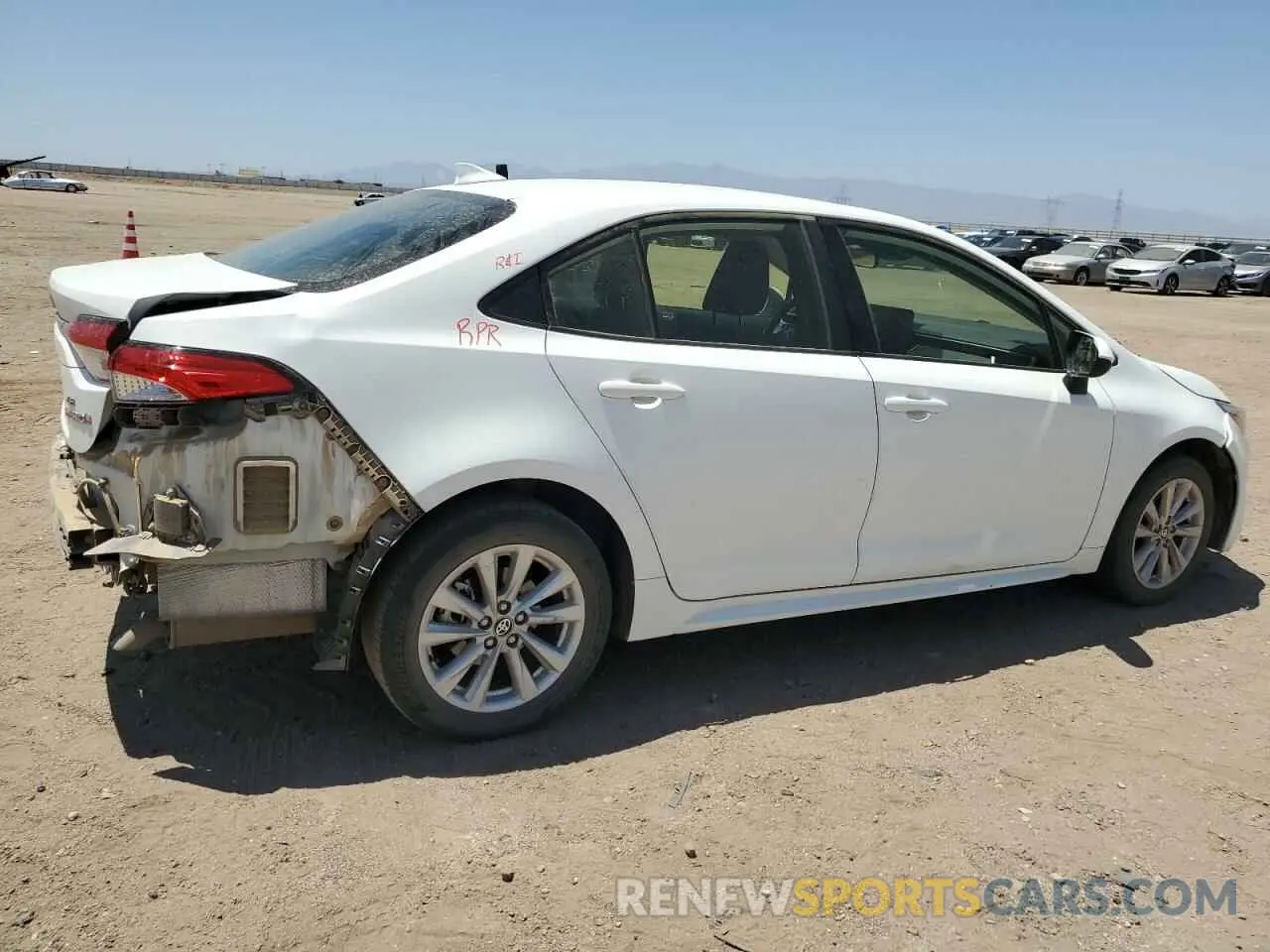 3 Photograph of a damaged car JTDBCMFE3P3009858 TOYOTA COROLLA 2023