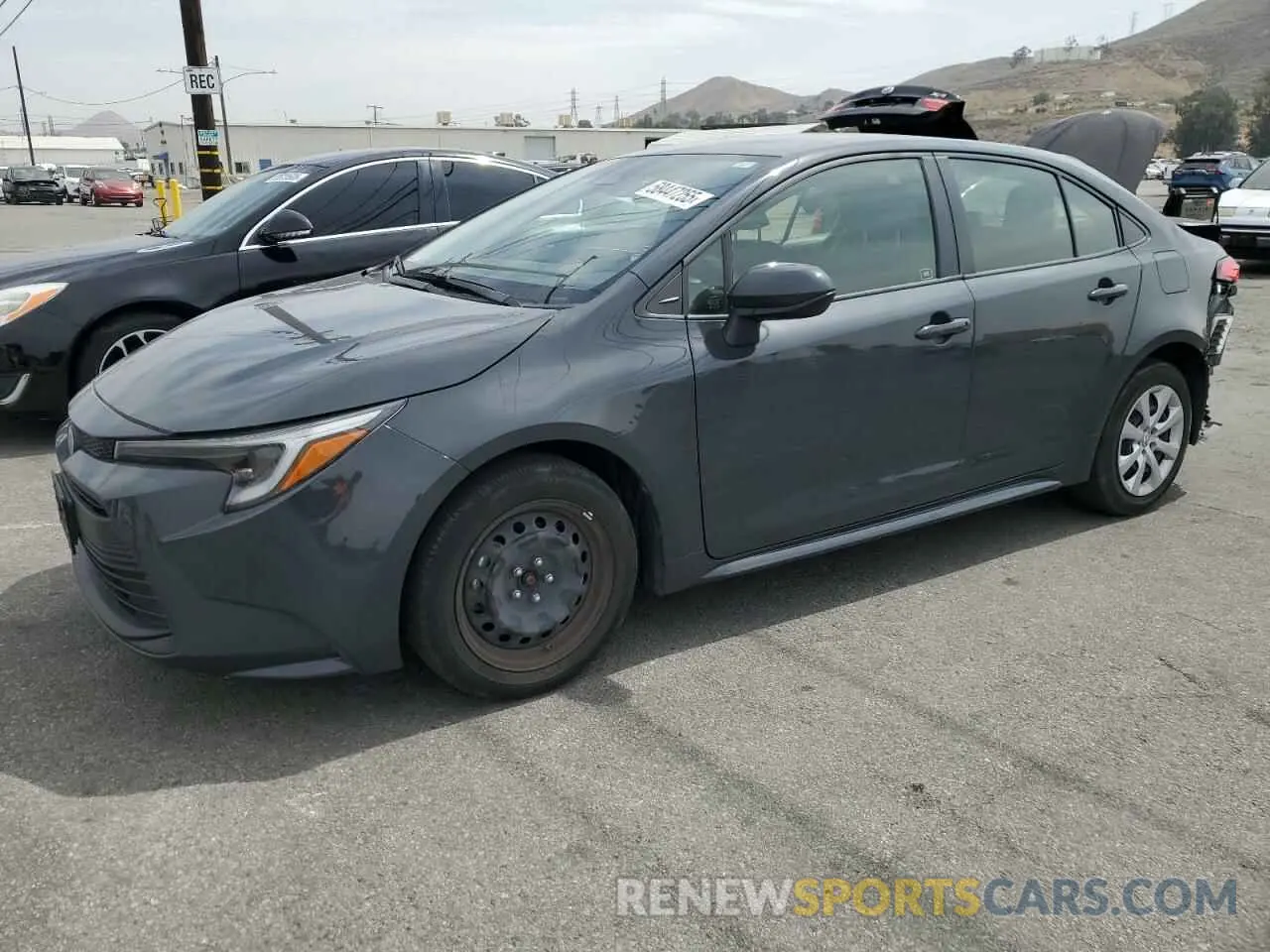 1 Photograph of a damaged car JTDBCMFE3P3015286 TOYOTA COROLLA 2023