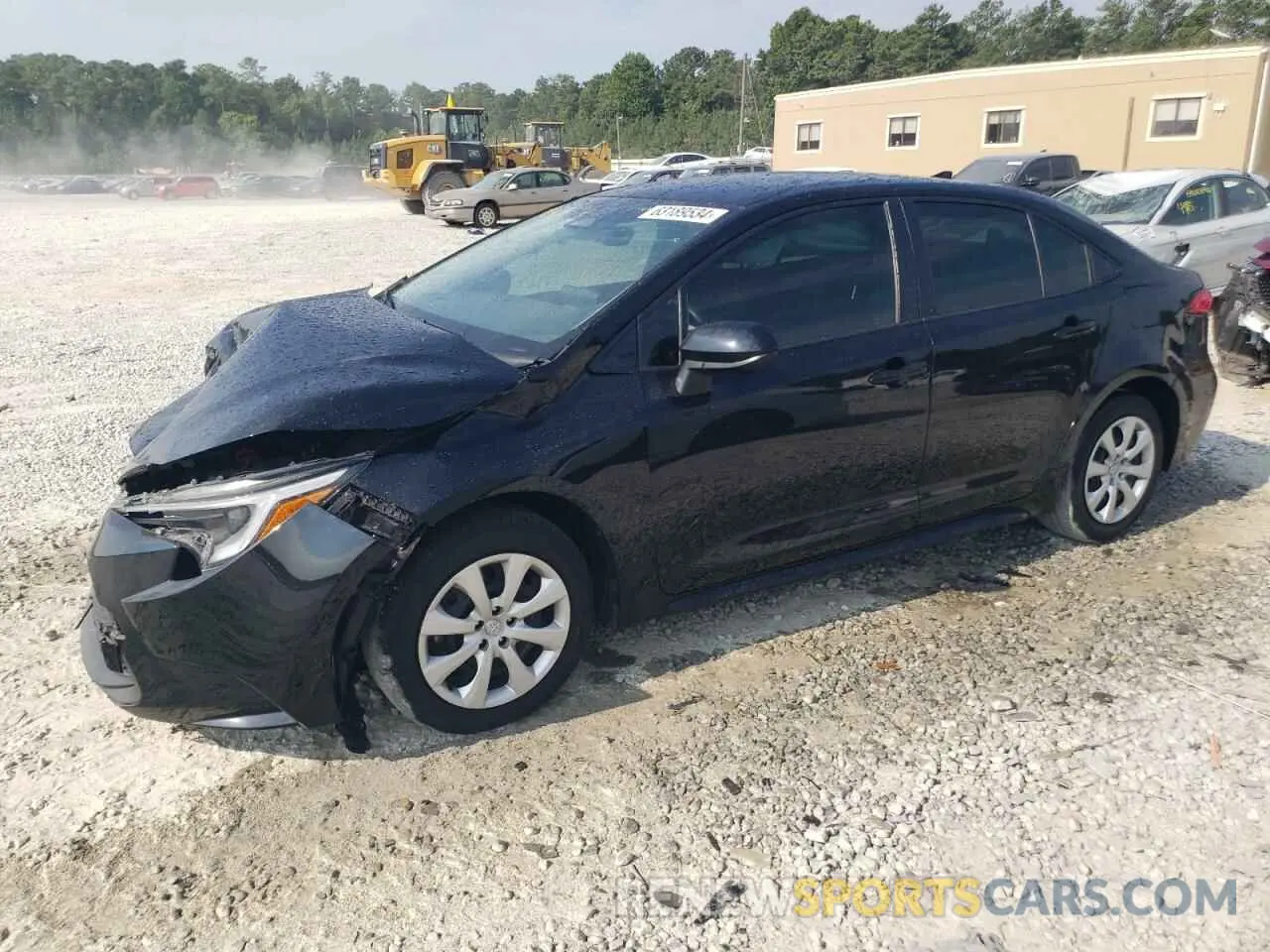 1 Photograph of a damaged car JTDBCMFE3P3019614 TOYOTA COROLLA 2023