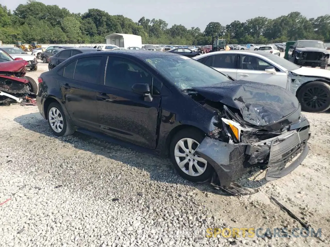4 Photograph of a damaged car JTDBCMFE3P3019614 TOYOTA COROLLA 2023