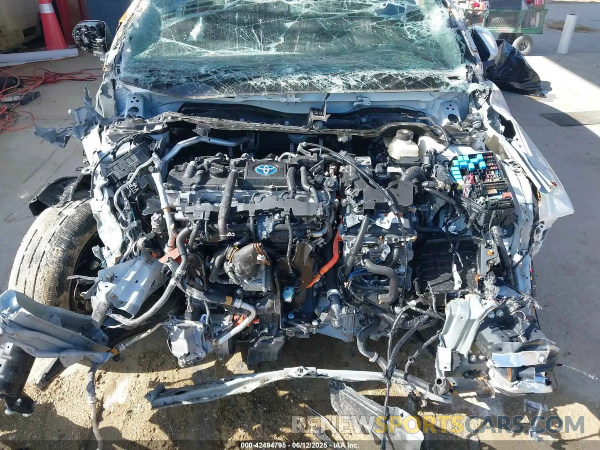 10 Photograph of a damaged car JTDBCMFE3PJ001058 TOYOTA COROLLA 2023