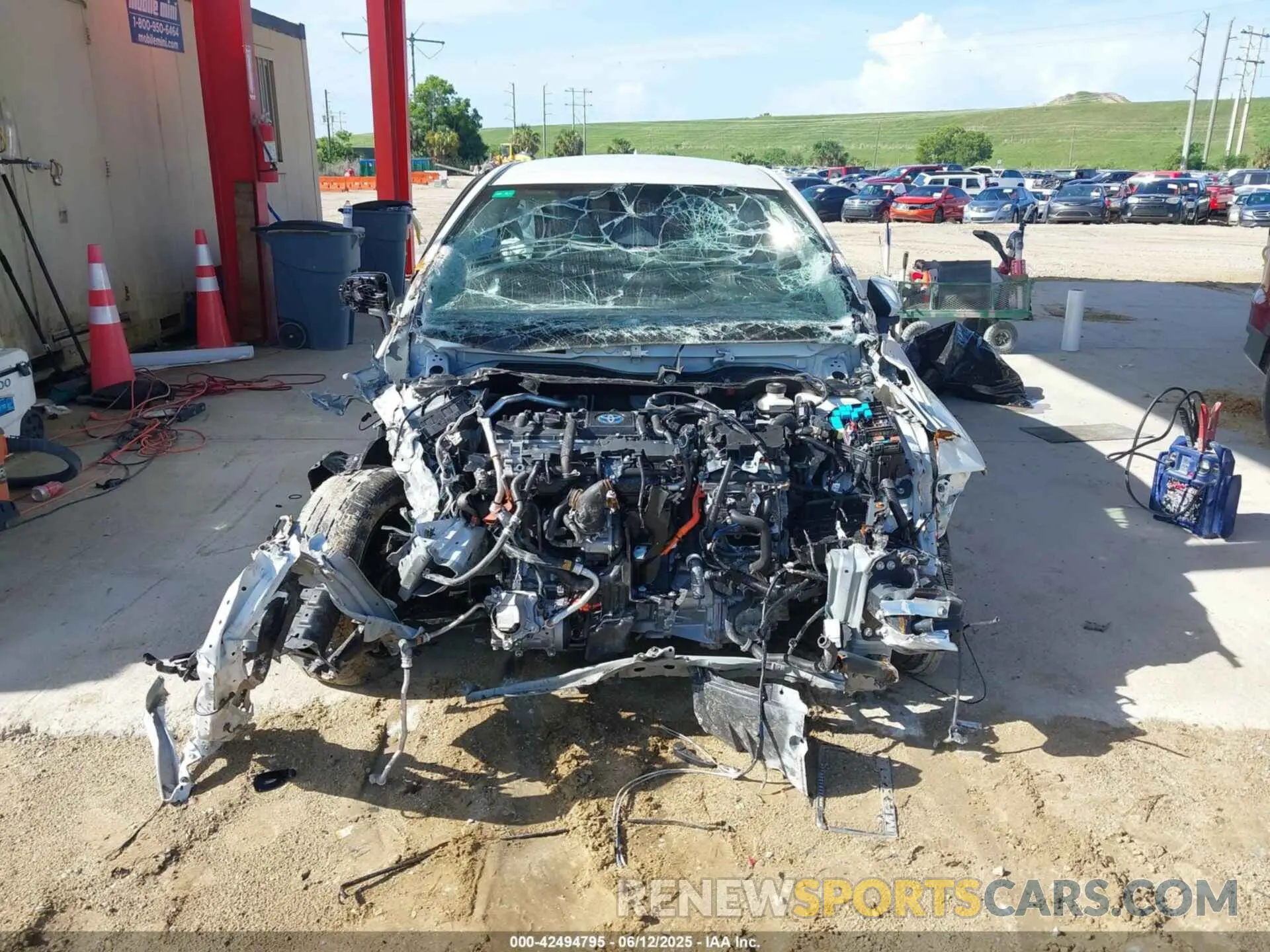 6 Photograph of a damaged car JTDBCMFE3PJ001058 TOYOTA COROLLA 2023