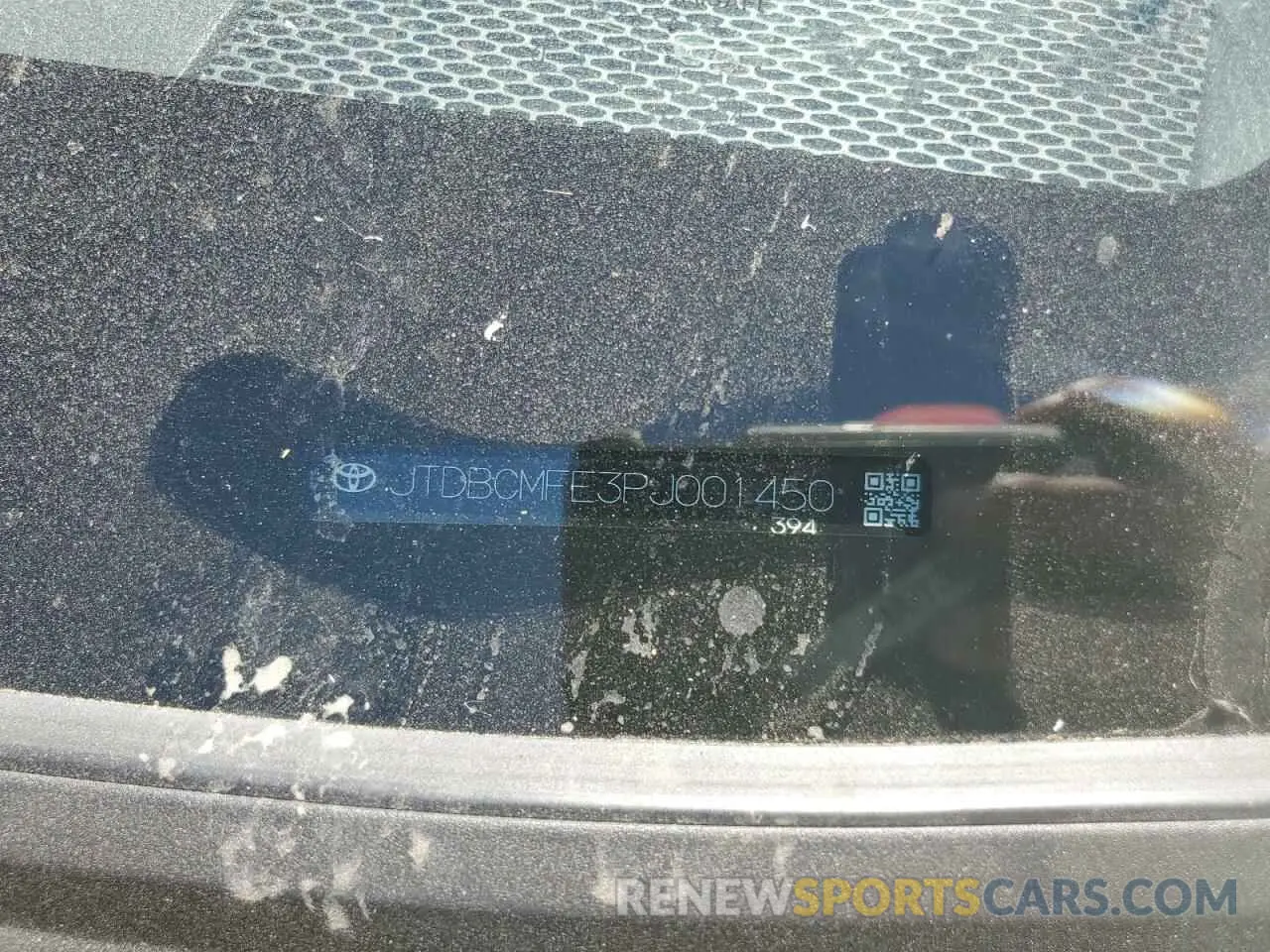 12 Photograph of a damaged car JTDBCMFE3PJ001450 TOYOTA COROLLA 2023