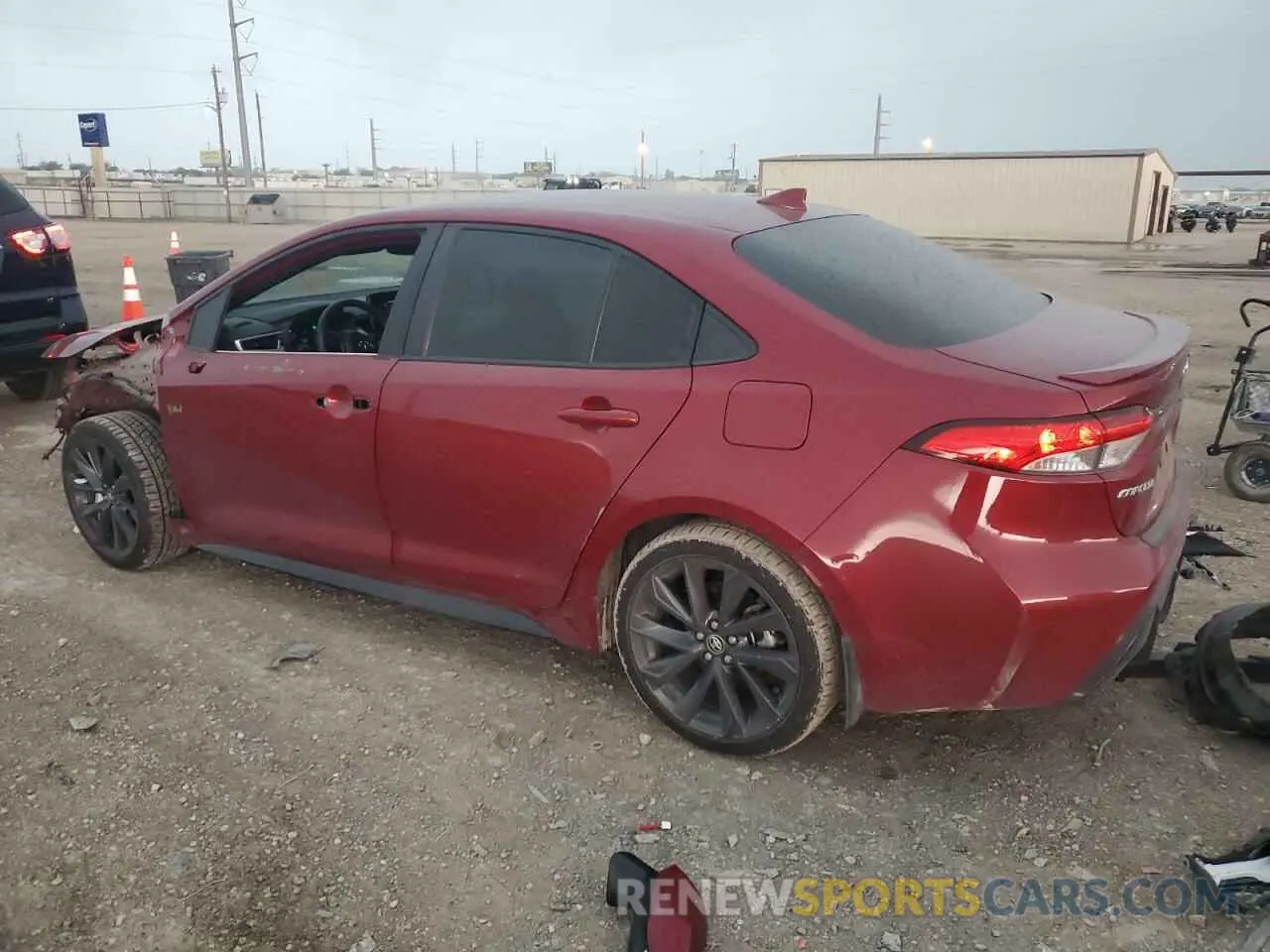 2 Photograph of a damaged car JTDBCMFE3PJ003604 TOYOTA COROLLA 2023