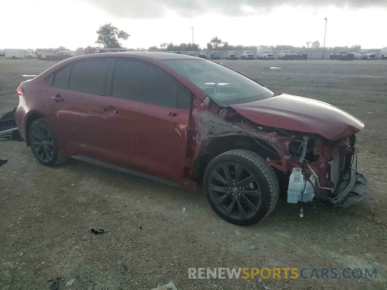 4 Photograph of a damaged car JTDBCMFE3PJ003604 TOYOTA COROLLA 2023