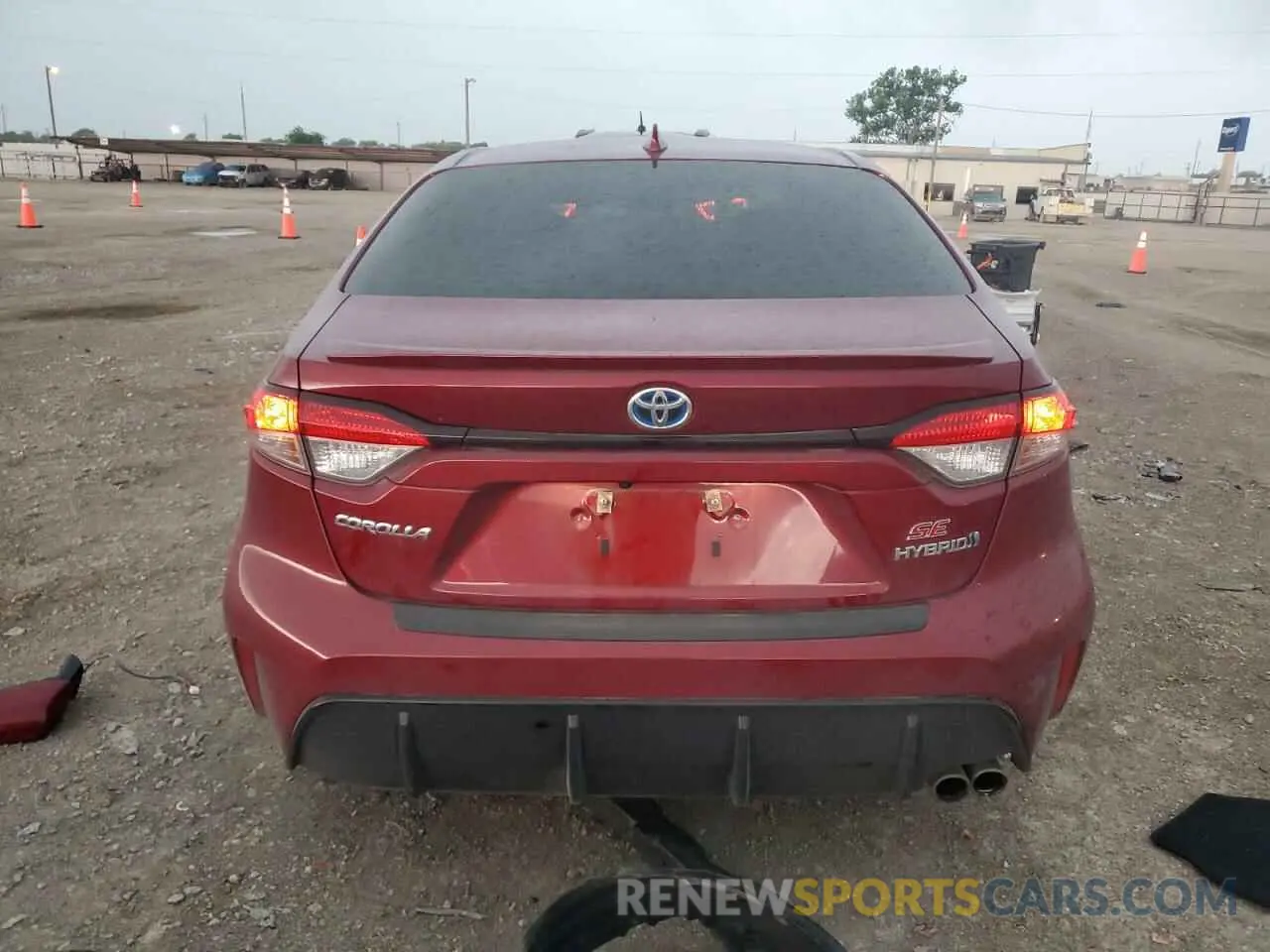 6 Photograph of a damaged car JTDBCMFE3PJ003604 TOYOTA COROLLA 2023