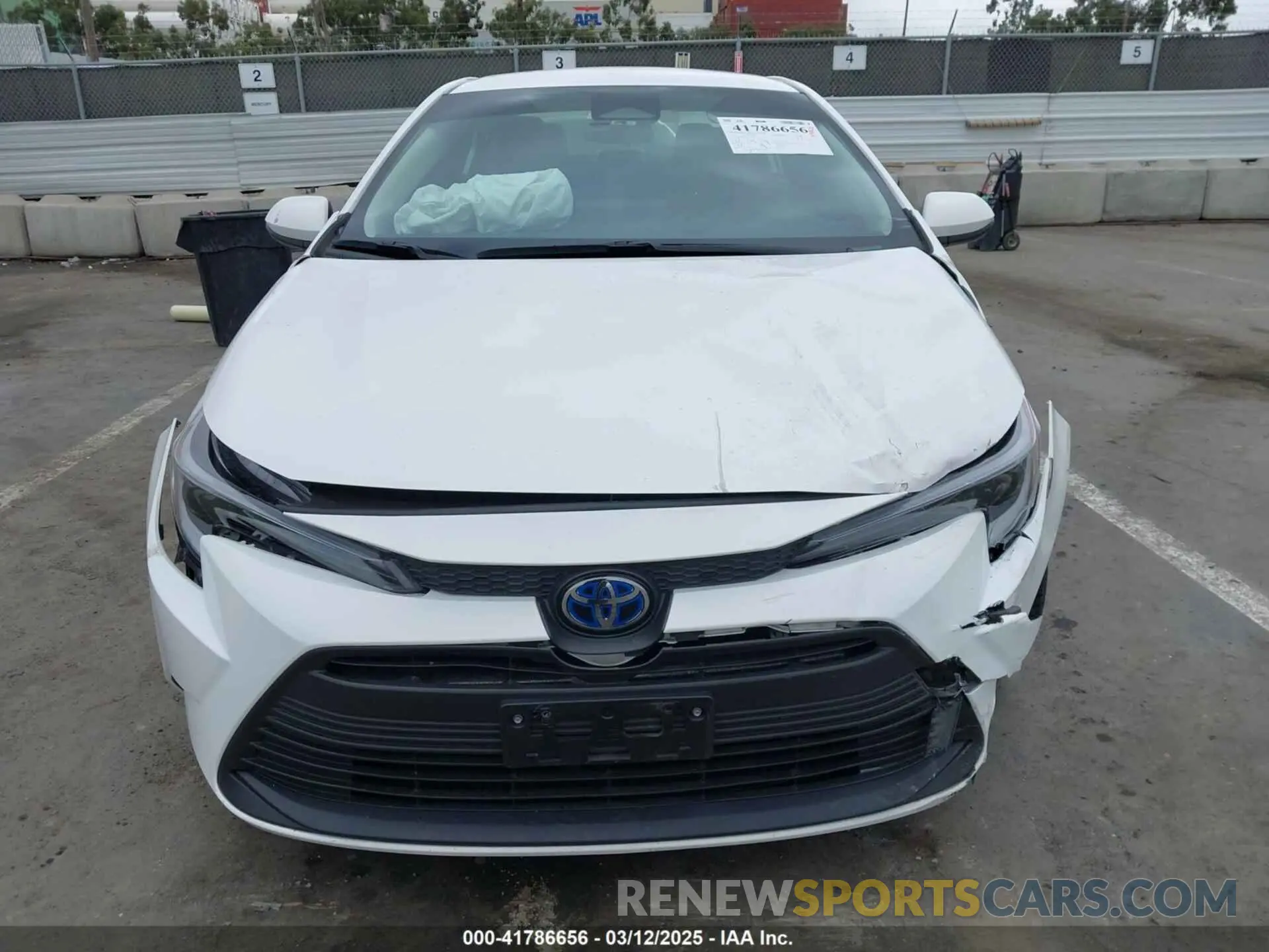 12 Photograph of a damaged car JTDBCMFE3PJ010097 TOYOTA COROLLA 2023