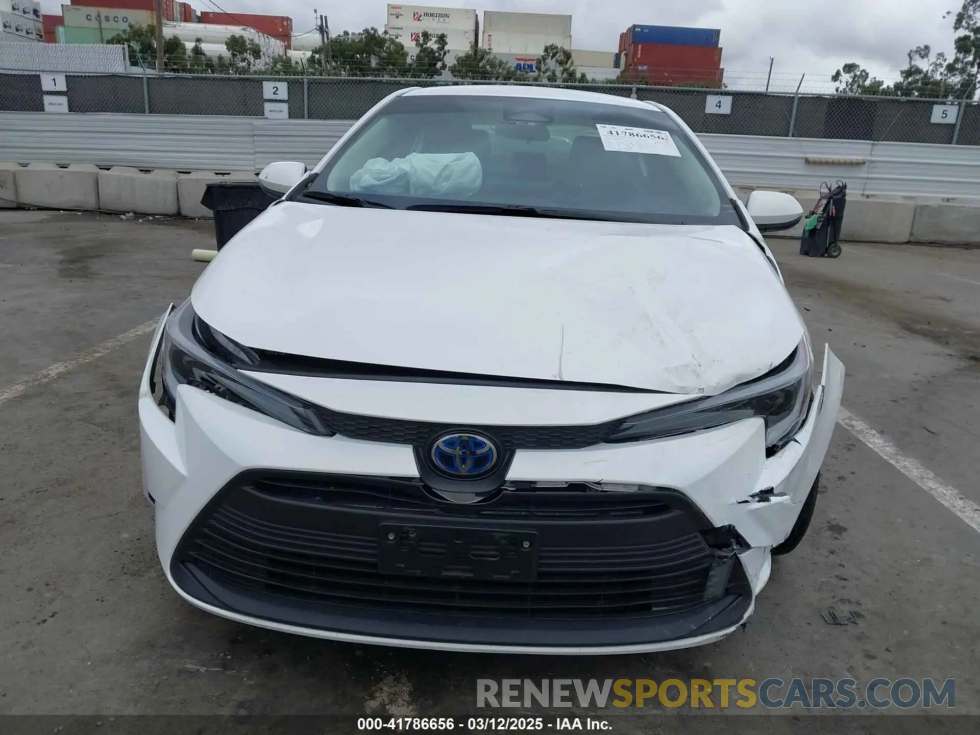 6 Photograph of a damaged car JTDBCMFE3PJ010097 TOYOTA COROLLA 2023