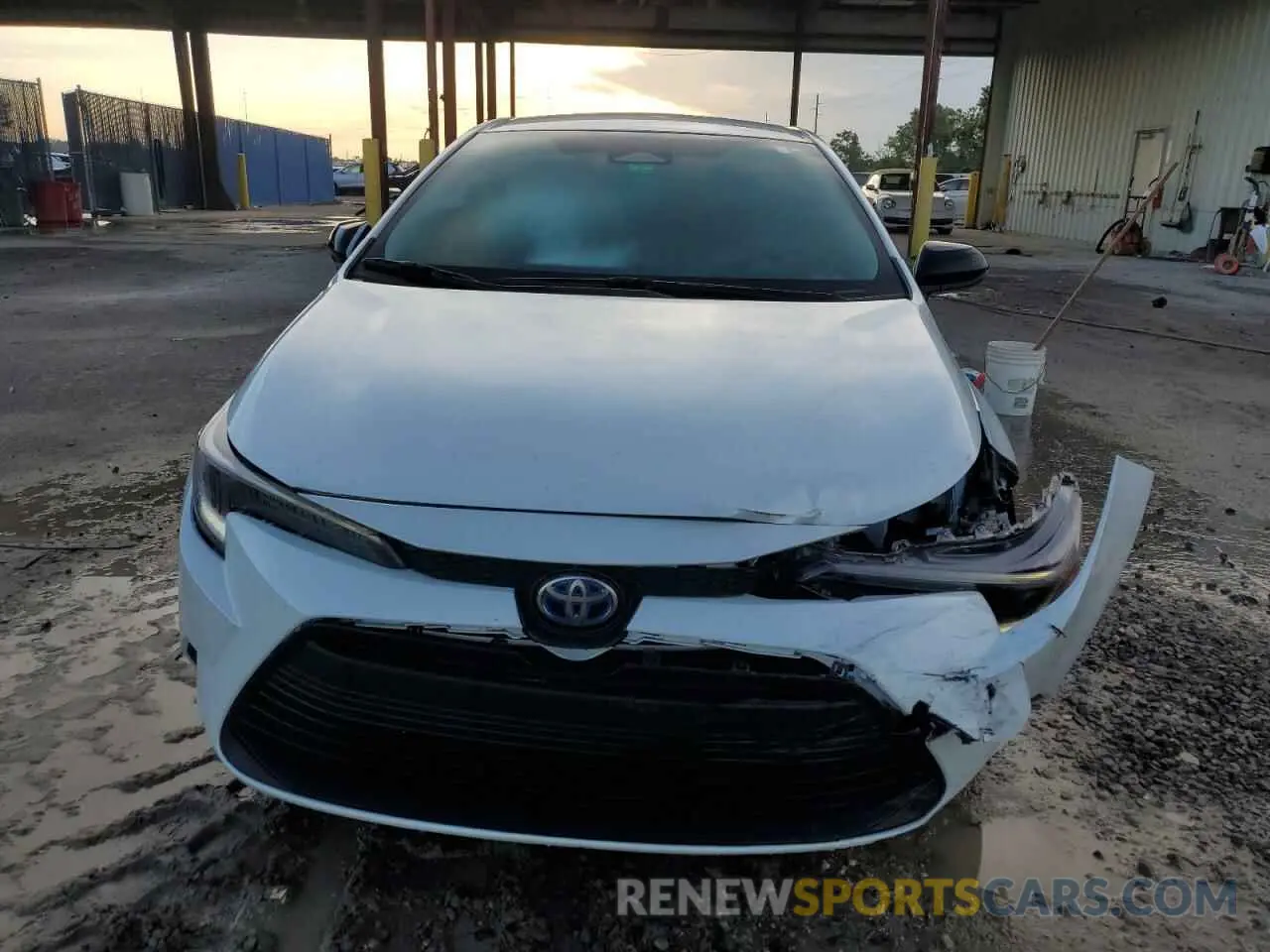 5 Photograph of a damaged car JTDBCMFE3PJ011296 TOYOTA COROLLA 2023