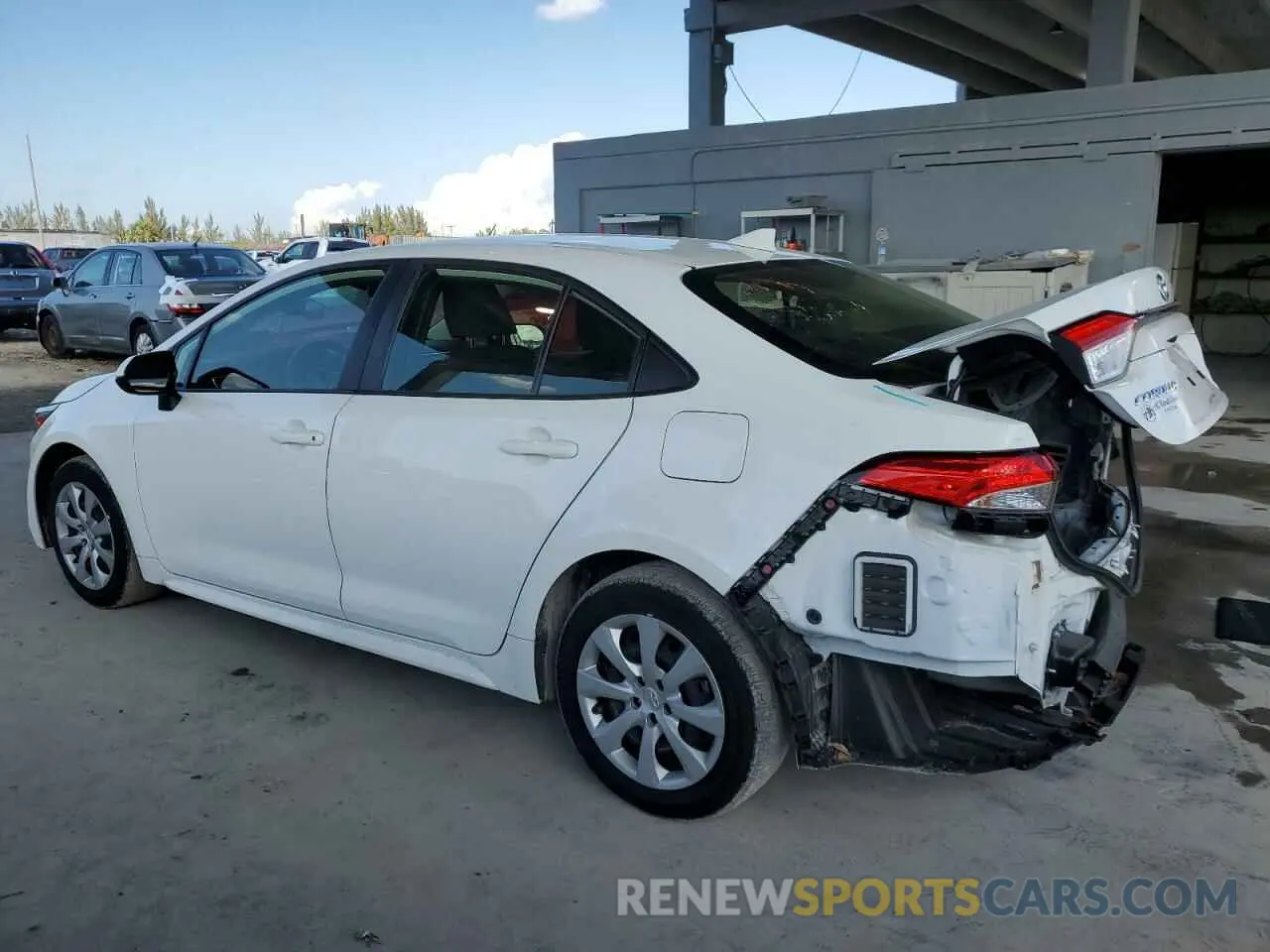2 Photograph of a damaged car JTDBCMFE4P3006113 TOYOTA COROLLA 2023
