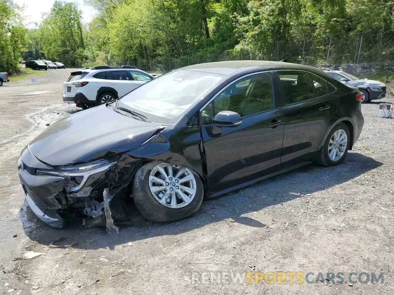 1 Photograph of a damaged car JTDBCMFE4P3012395 TOYOTA COROLLA 2023