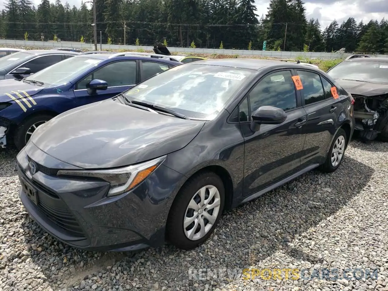 1 Photograph of a damaged car JTDBCMFE4P3014406 TOYOTA COROLLA 2023