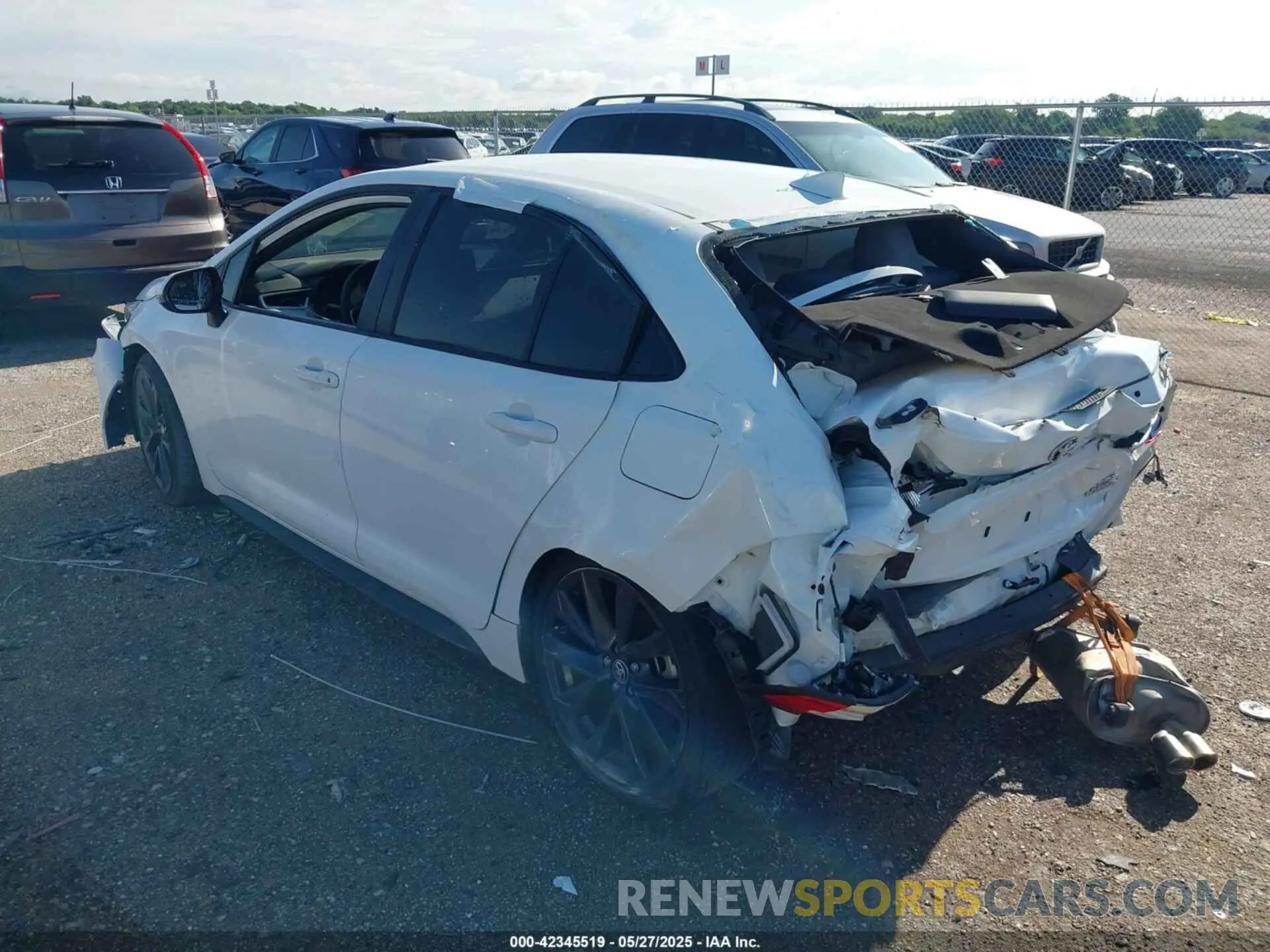 3 Photograph of a damaged car JTDBCMFE4P3018150 TOYOTA COROLLA 2023
