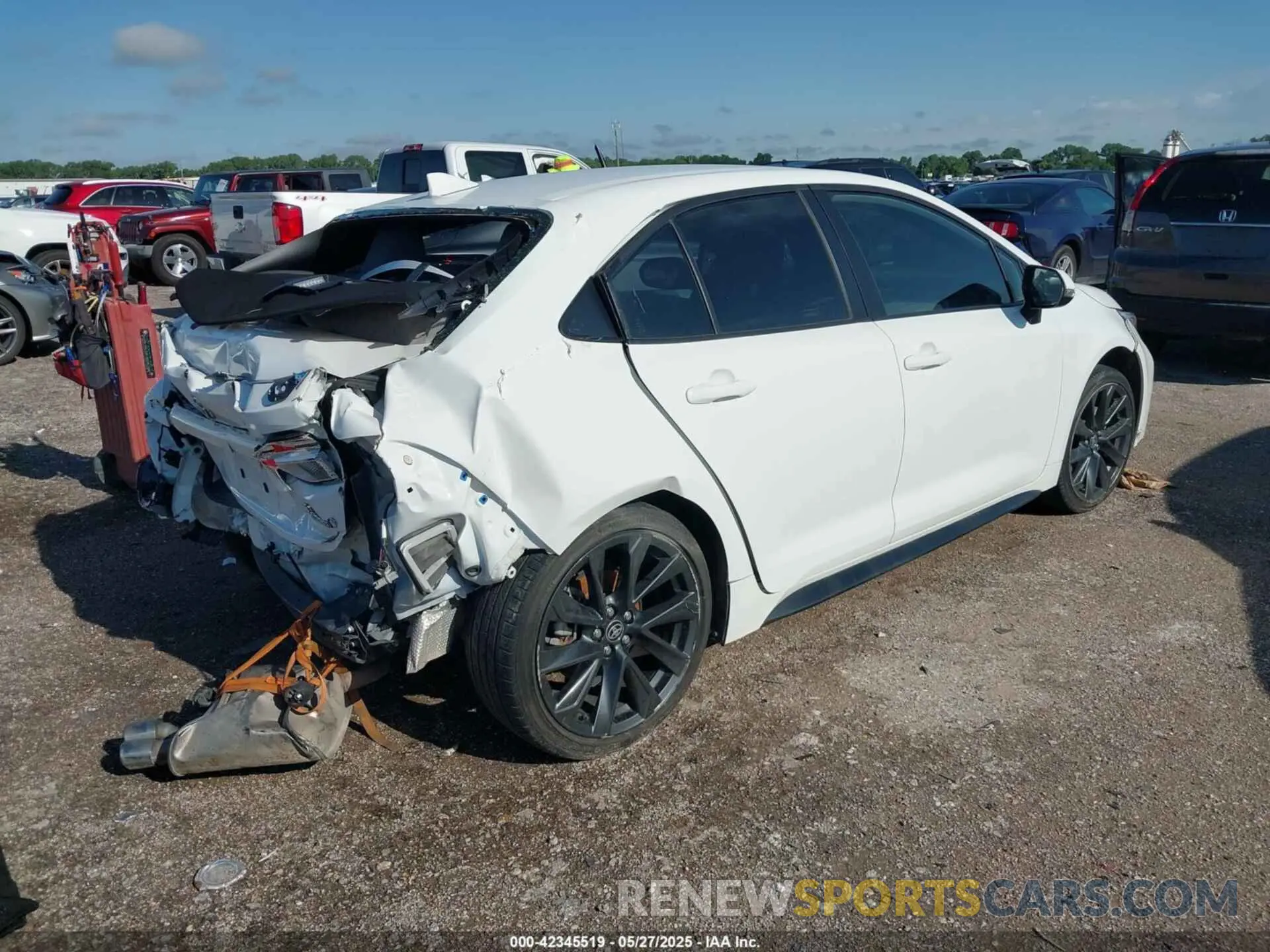 4 Photograph of a damaged car JTDBCMFE4P3018150 TOYOTA COROLLA 2023