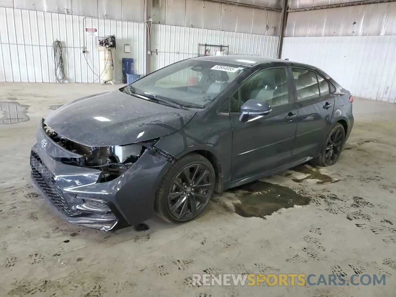 1 Photograph of a damaged car JTDBCMFE4P3022912 TOYOTA COROLLA 2023