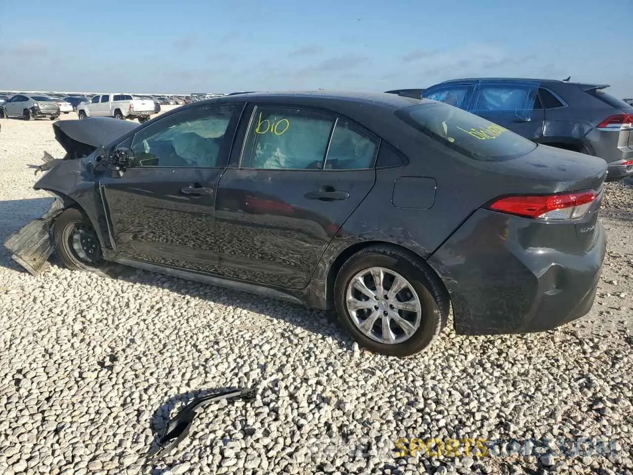 2 Photograph of a damaged car JTDBCMFE4P3024532 TOYOTA COROLLA 2023