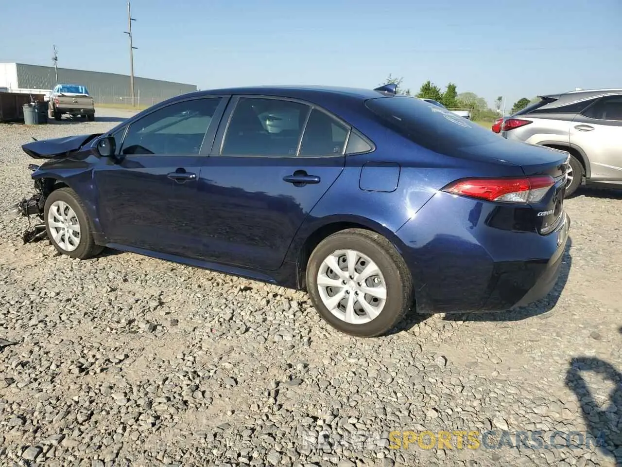 2 Photograph of a damaged car JTDBCMFE4PJ004020 TOYOTA COROLLA 2023