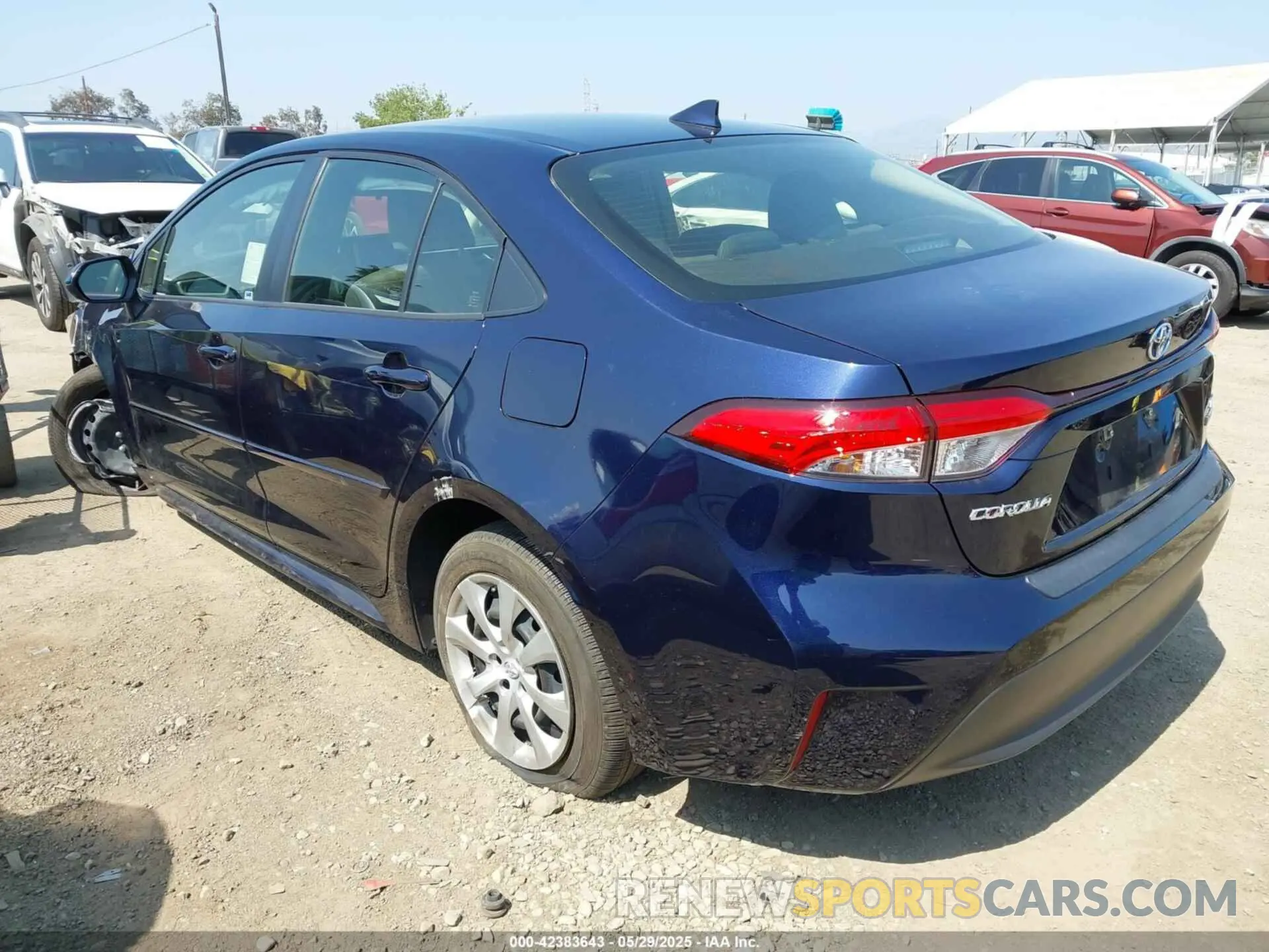 3 Photograph of a damaged car JTDBCMFE4PJ004163 TOYOTA COROLLA 2023