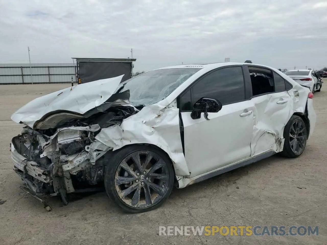 1 Photograph of a damaged car JTDBCMFE4PJ011047 TOYOTA COROLLA 2023