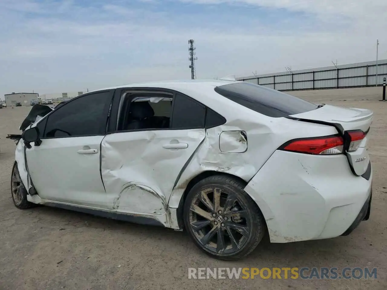 2 Photograph of a damaged car JTDBCMFE4PJ011047 TOYOTA COROLLA 2023