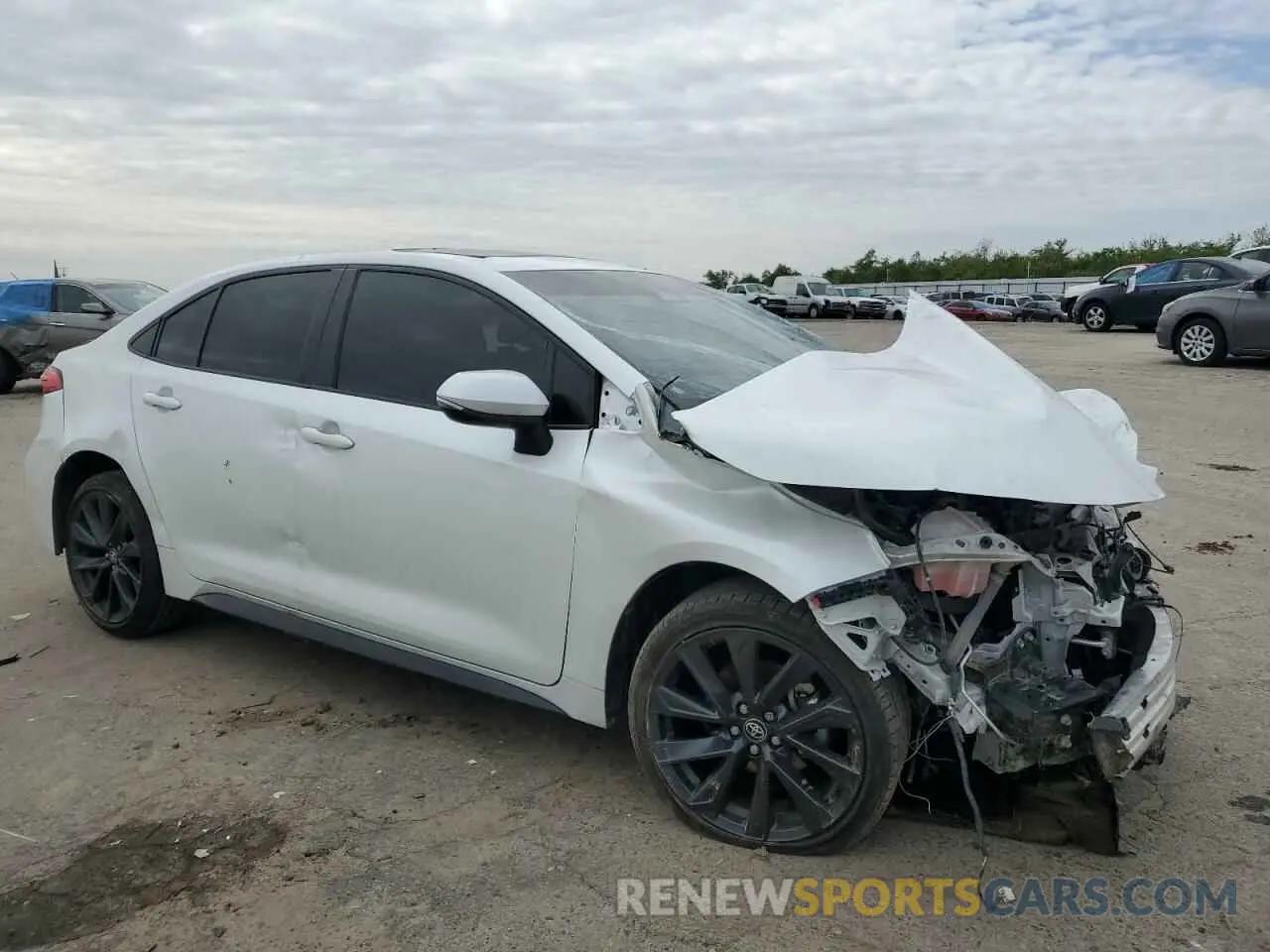 4 Photograph of a damaged car JTDBCMFE4PJ011047 TOYOTA COROLLA 2023