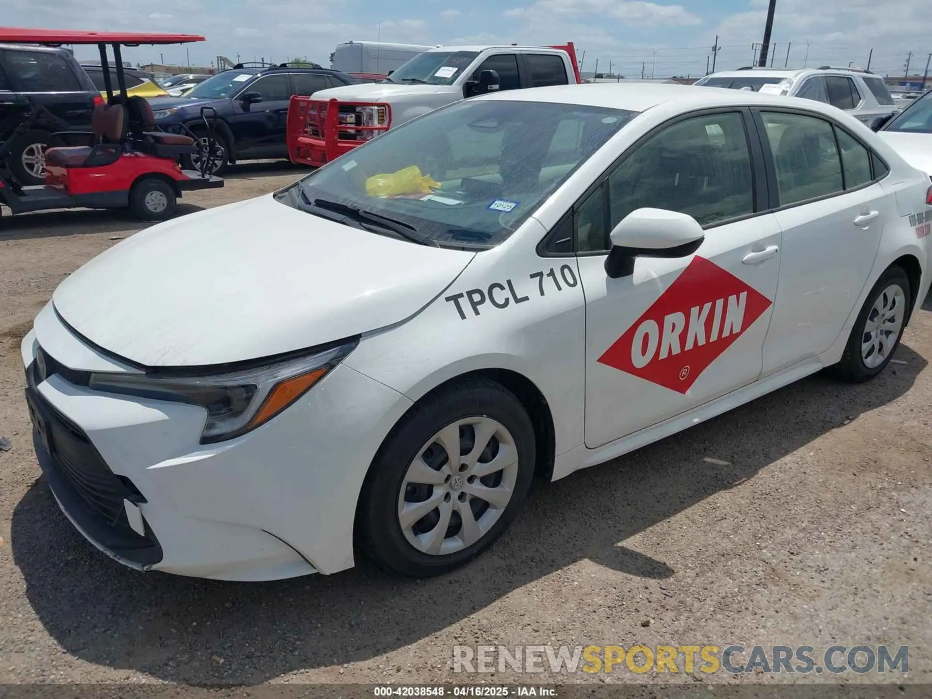 2 Photograph of a damaged car JTDBCMFE4PJ011078 TOYOTA COROLLA 2023
