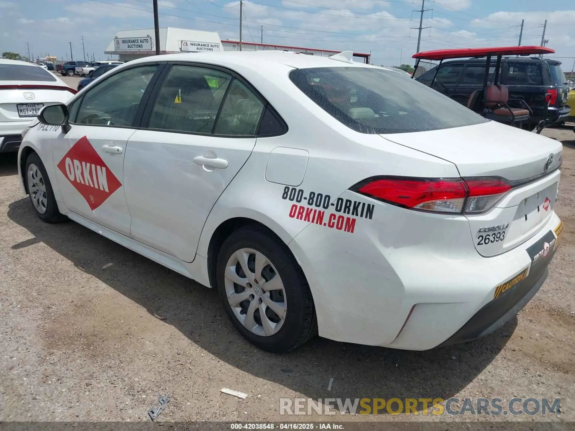3 Photograph of a damaged car JTDBCMFE4PJ011078 TOYOTA COROLLA 2023