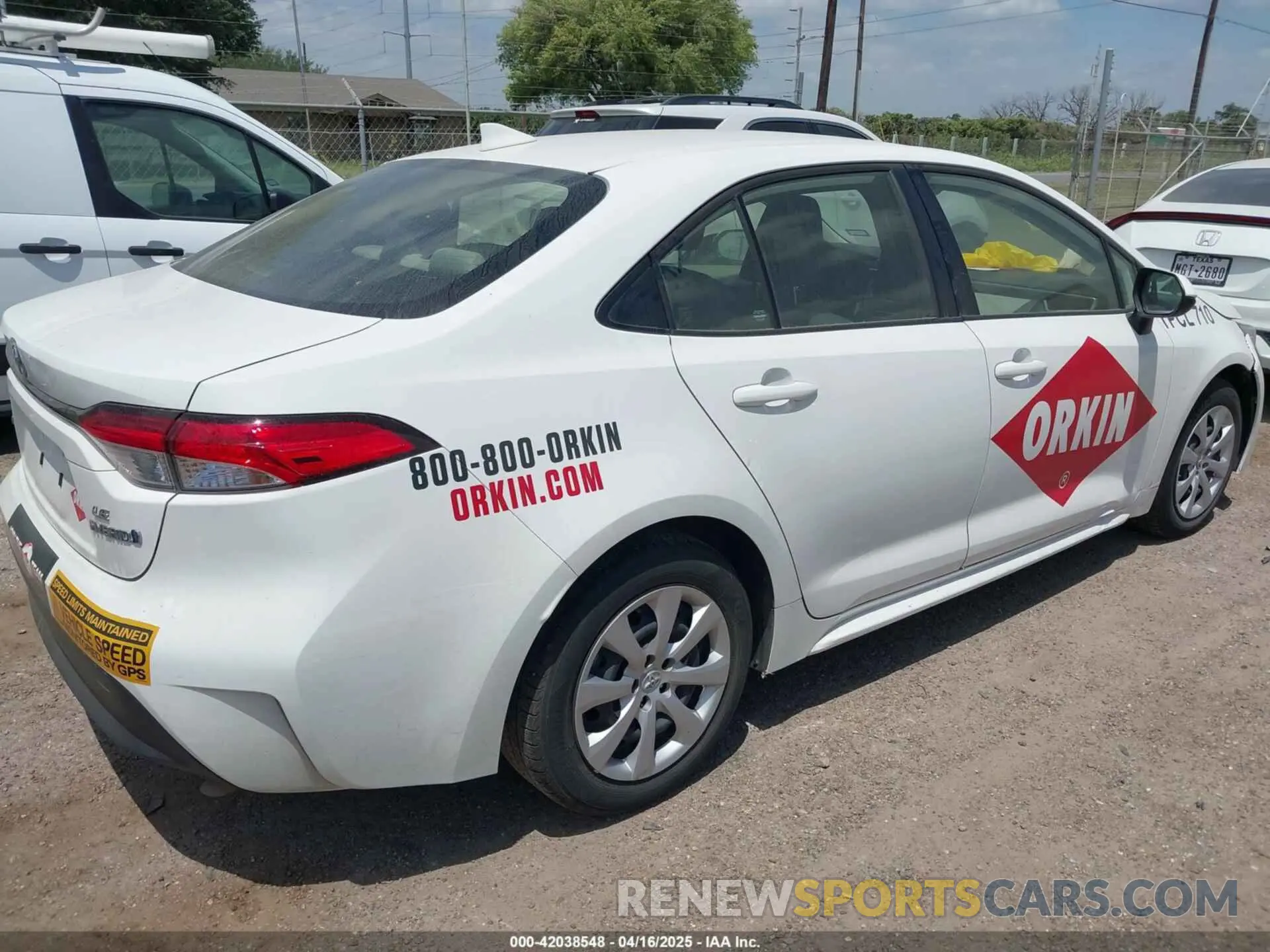 4 Photograph of a damaged car JTDBCMFE4PJ011078 TOYOTA COROLLA 2023
