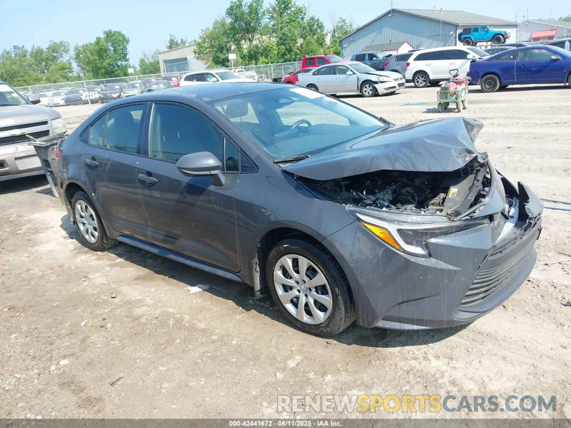 13 Photograph of a damaged car JTDBCMFE5P3001549 TOYOTA COROLLA 2023